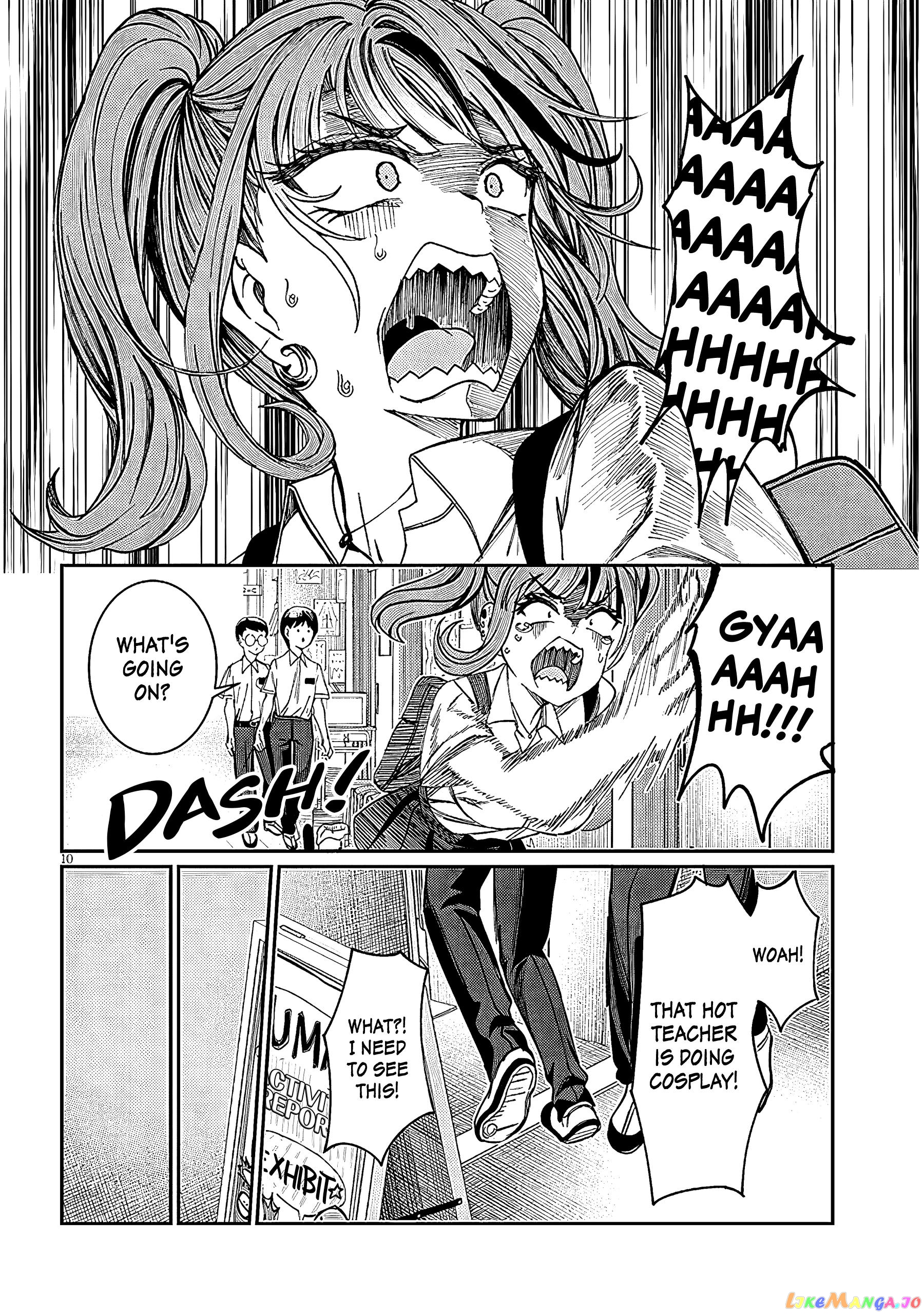 Kimi wa Yakamashi Tojite yo Kuchi wo! chapter 34 - page 10
