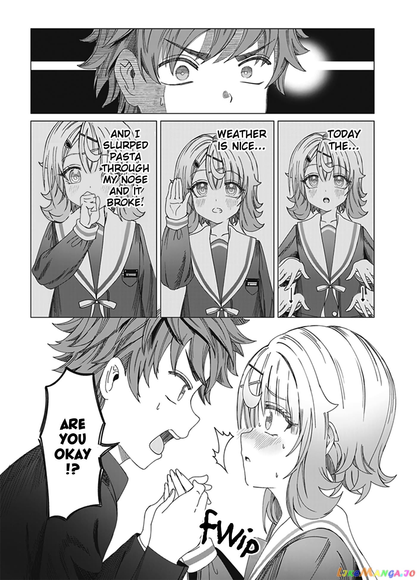 Kimi wa Yakamashi Tojite yo Kuchi wo! chapter 10.6 - page 5
