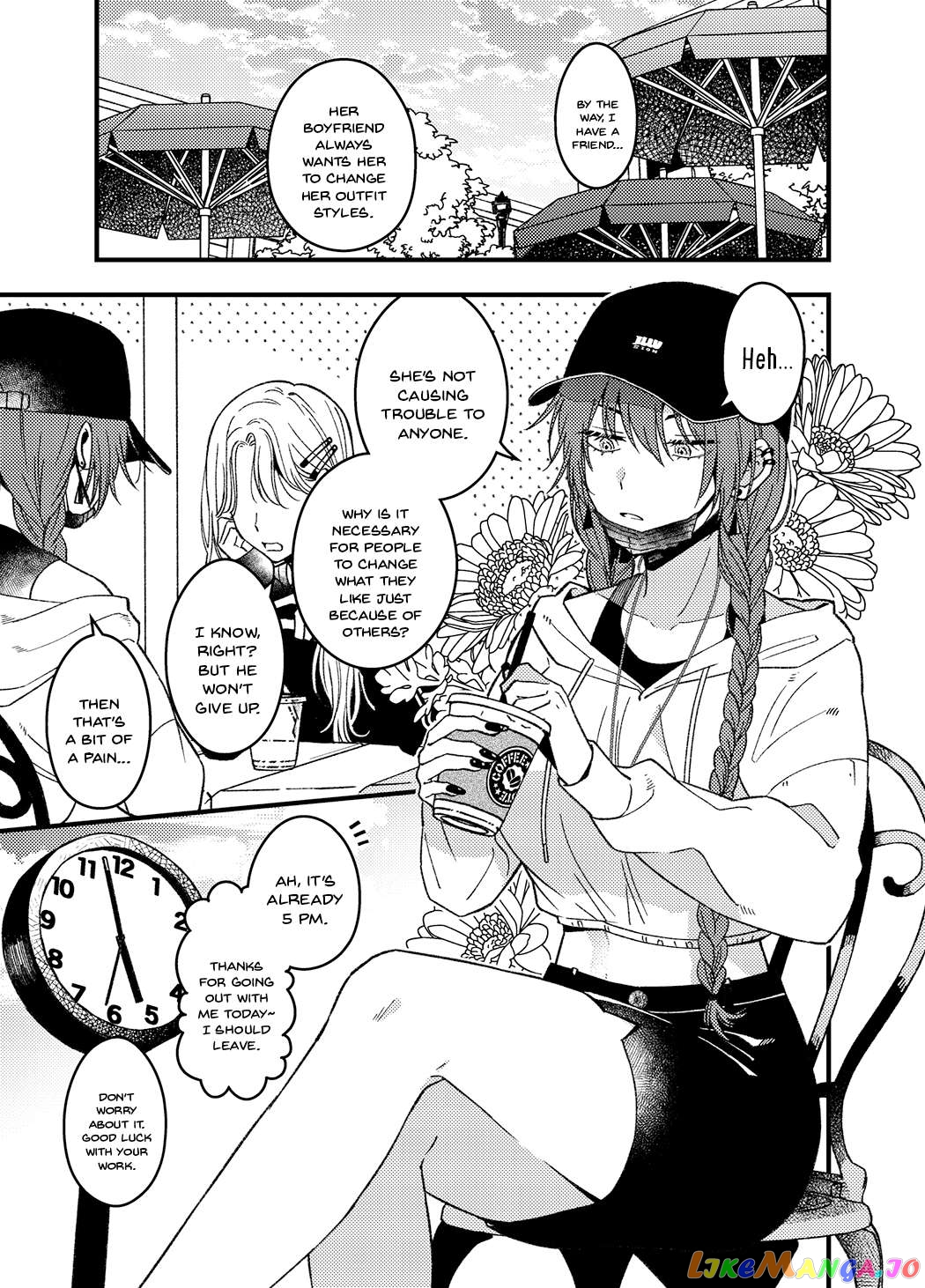 Magenai Kan Dashi Terukedo Zenzen Chokkaku ni Magaru Onna Chapter 7 - page 1