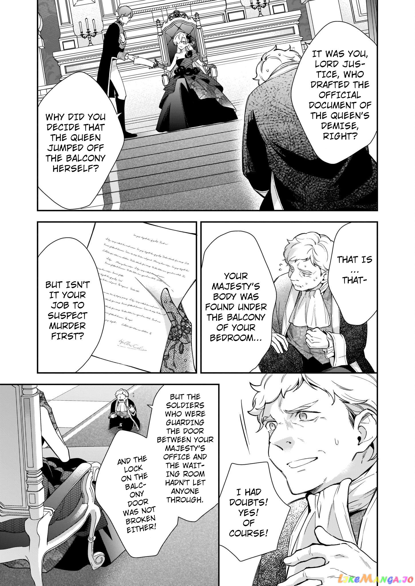 Joou Ophiria yo, Onore no Shi no Nazo wo Toke chapter 4 - page 10