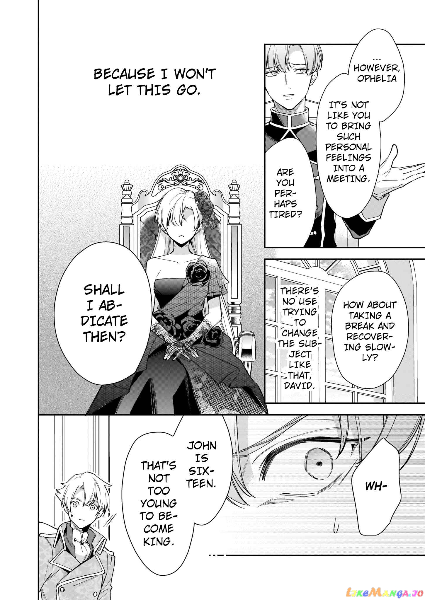 Joou Ophiria yo, Onore no Shi no Nazo wo Toke chapter 5.1 - page 8