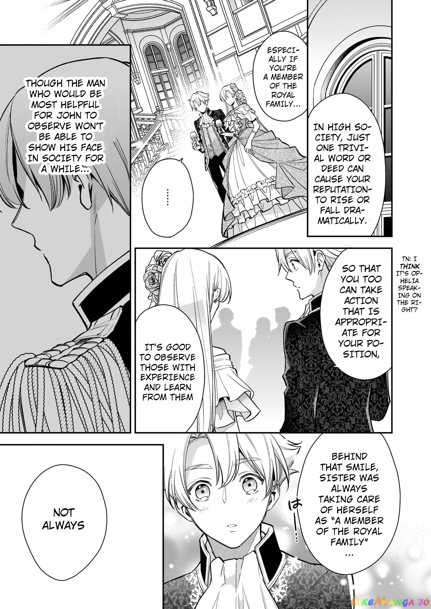 Joou Ophiria yo, Onore no Shi no Nazo wo Toke chapter 6.1 - page 7
