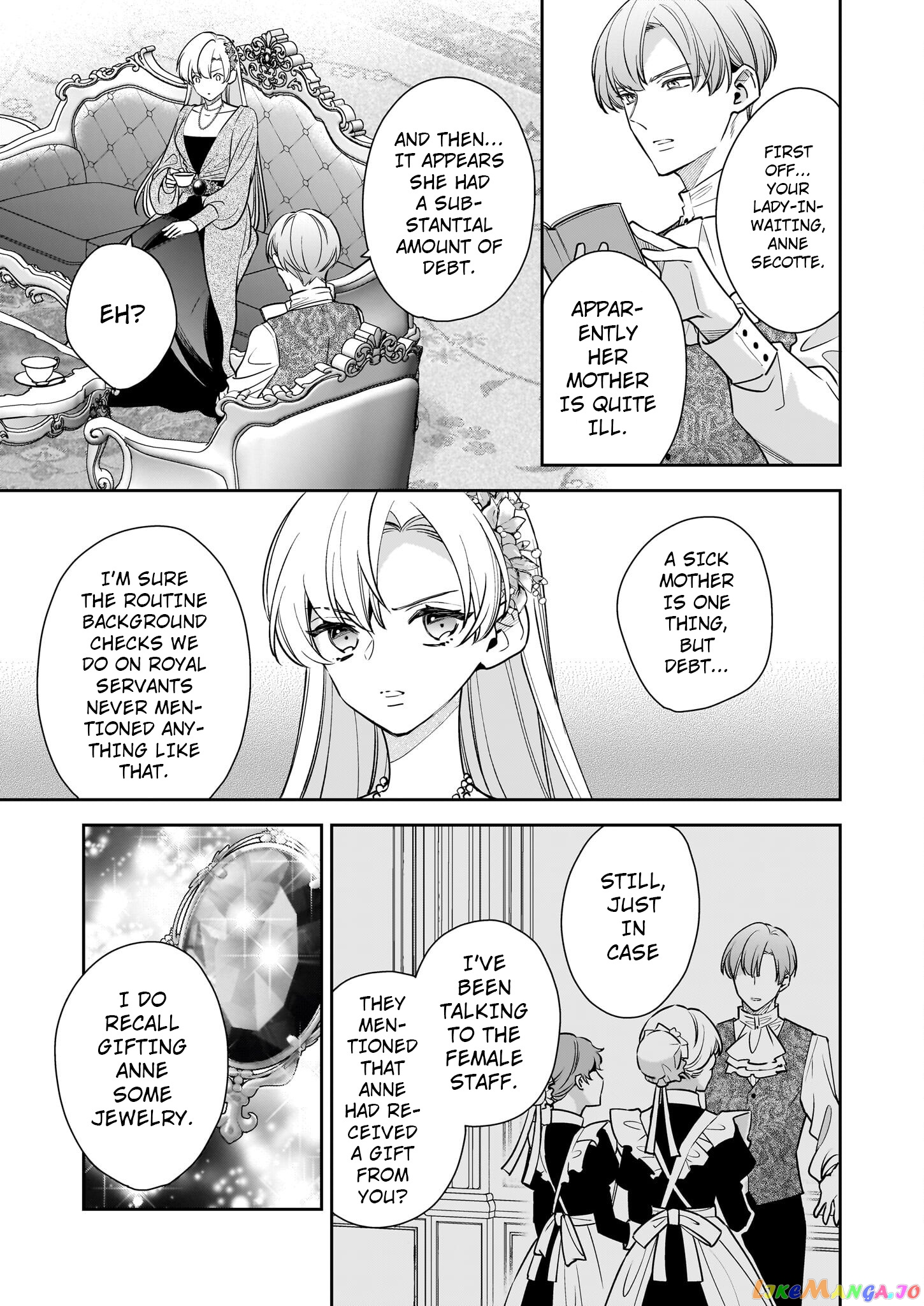 Joou Ophiria yo, Onore no Shi no Nazo wo Toke chapter 7.1 - page 4