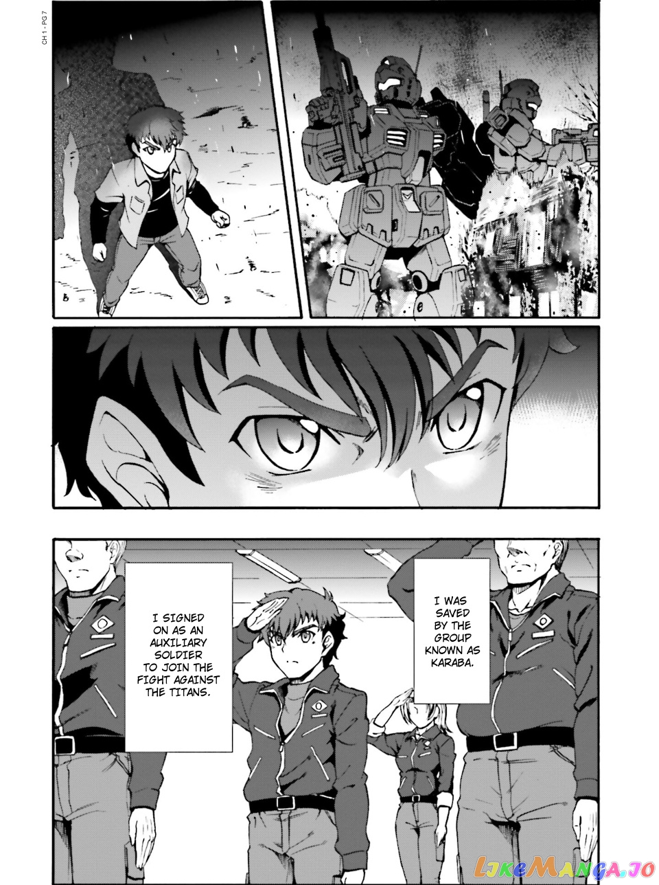 Advance Of Zeta: Mace Of Judgment Chapter 1 - page 8