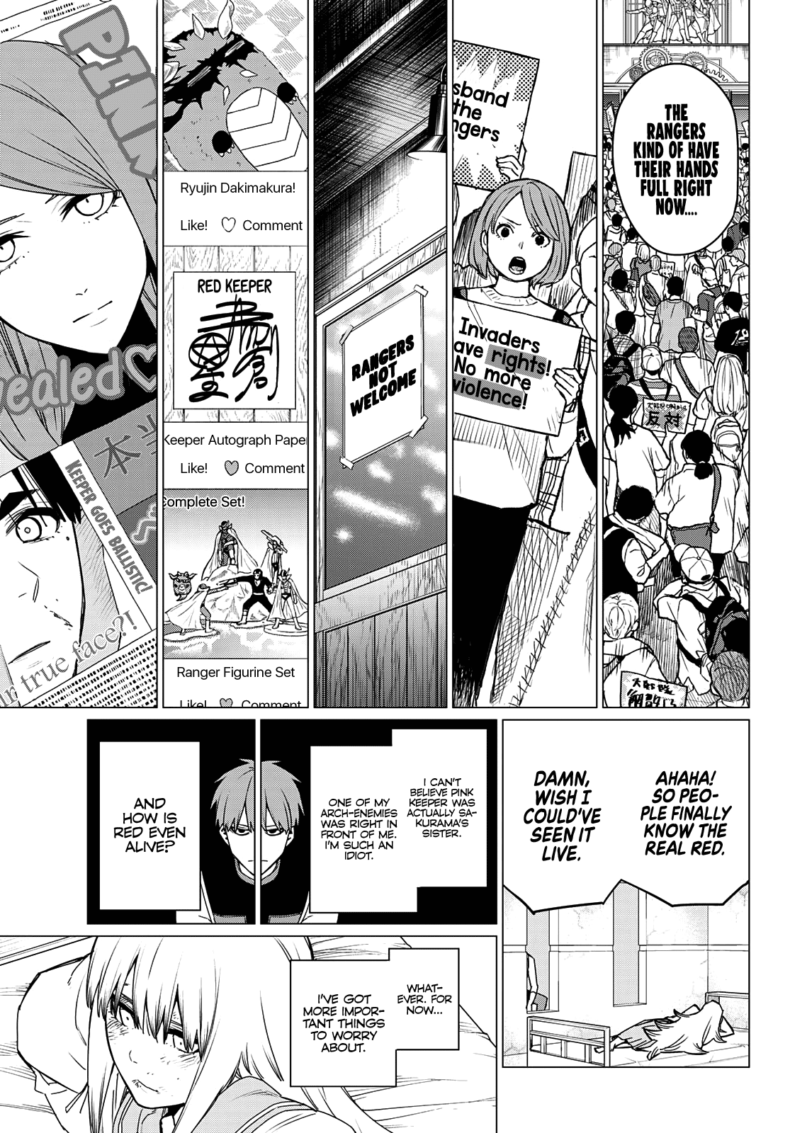 Sentai Daishikkaku chapter 89 - page 4