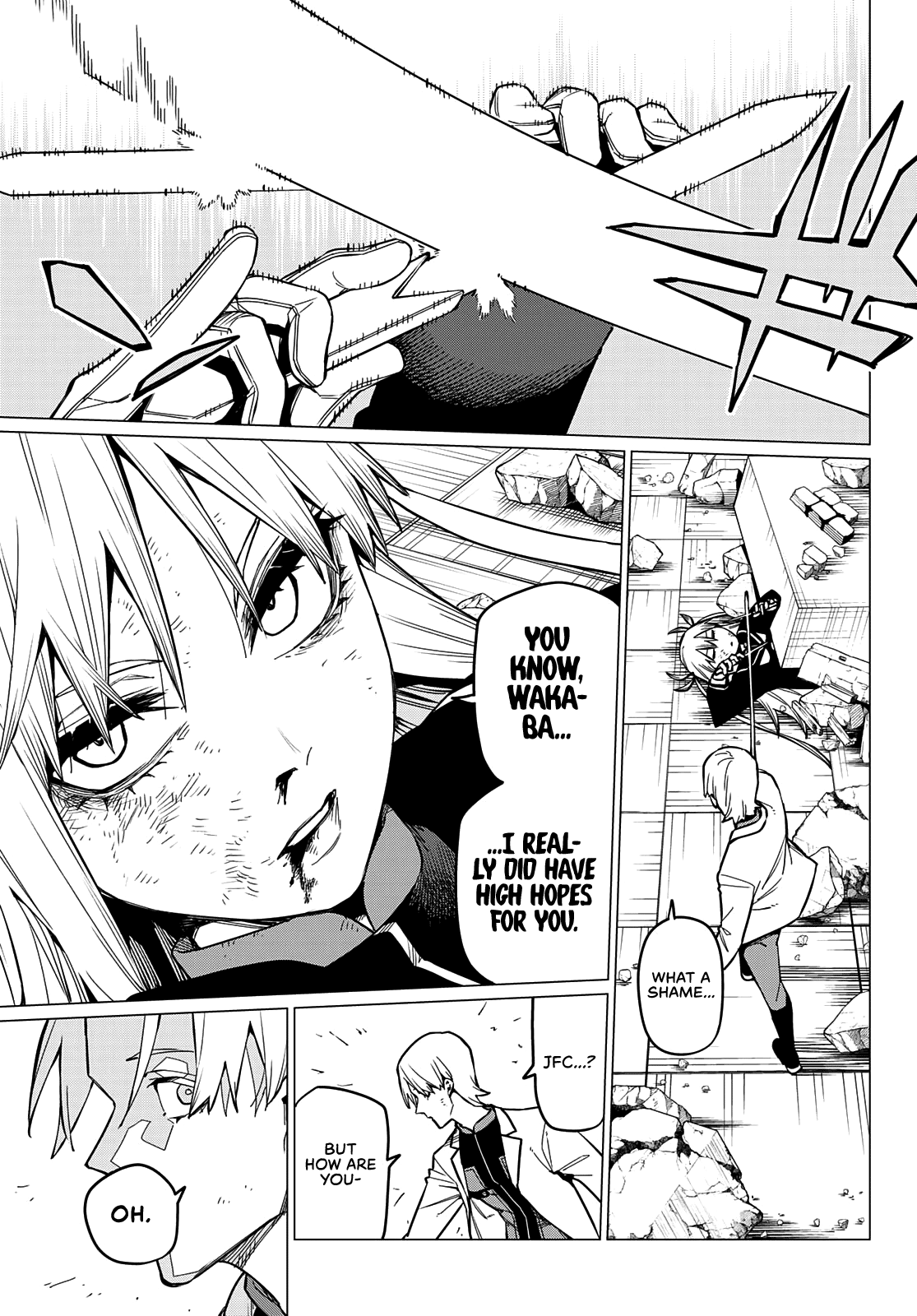 Sentai Daishikkaku chapter 64 - page 16