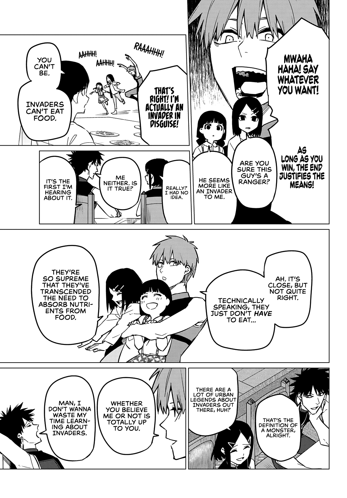 Sentai Daishikkaku chapter 72 - page 14