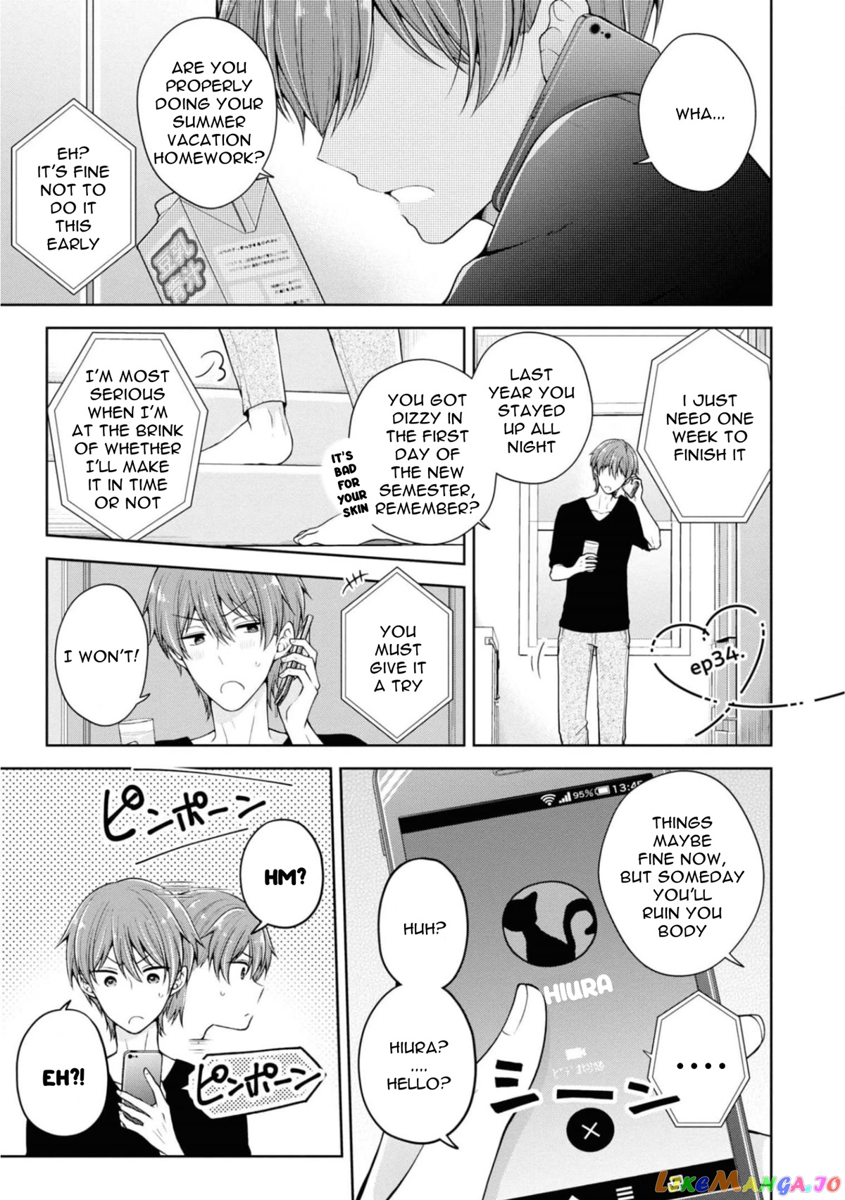 I Turned My Childhood Friend (♂) Into A Girl chapter 34 - page 1