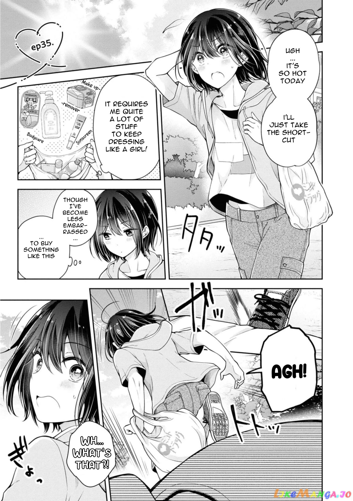 I Turned My Childhood Friend (♂) Into A Girl chapter 35 - page 1