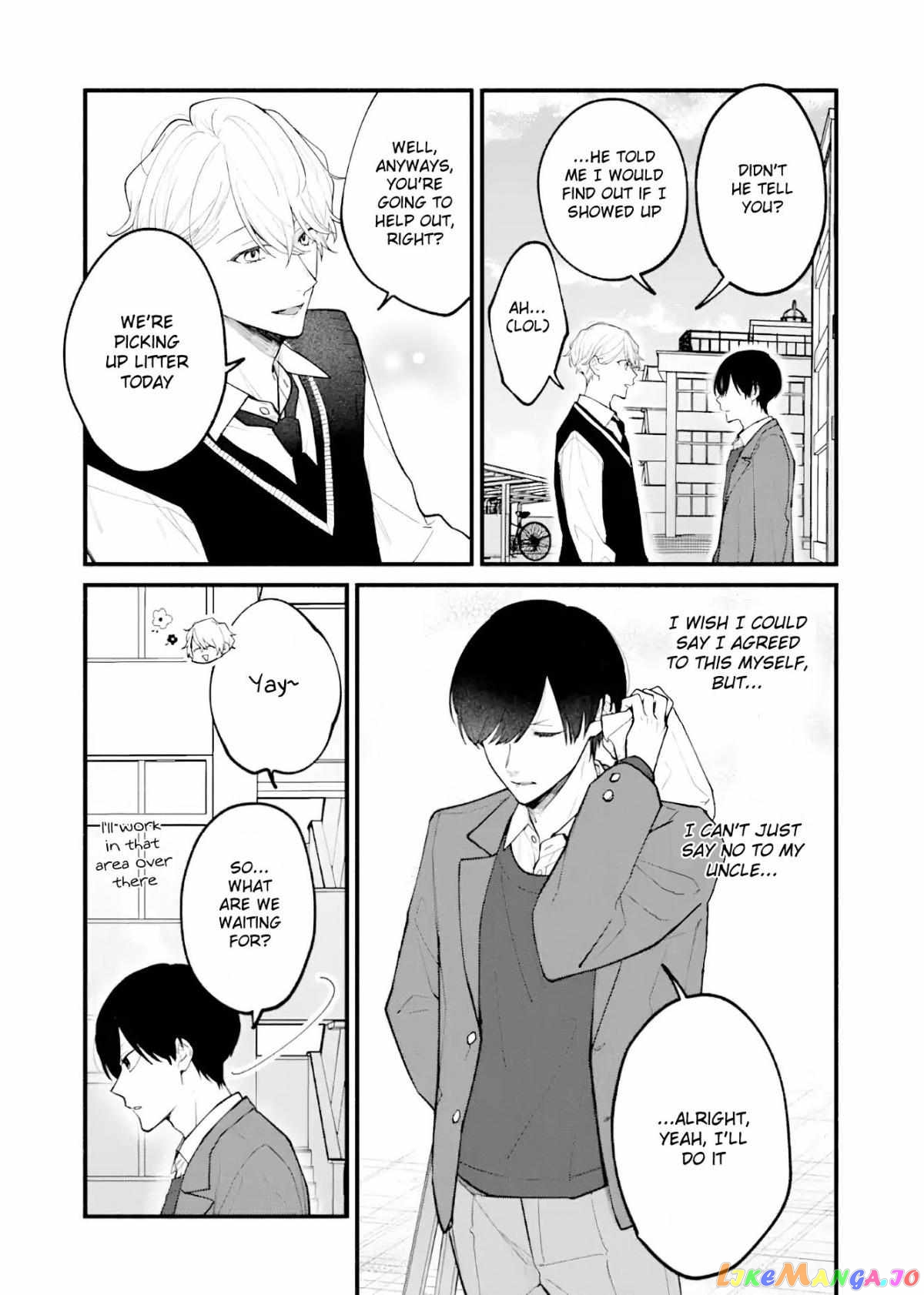 Kinyoubi no Houkago wa Houshi to Kiss wo Chapter 1 - page 14