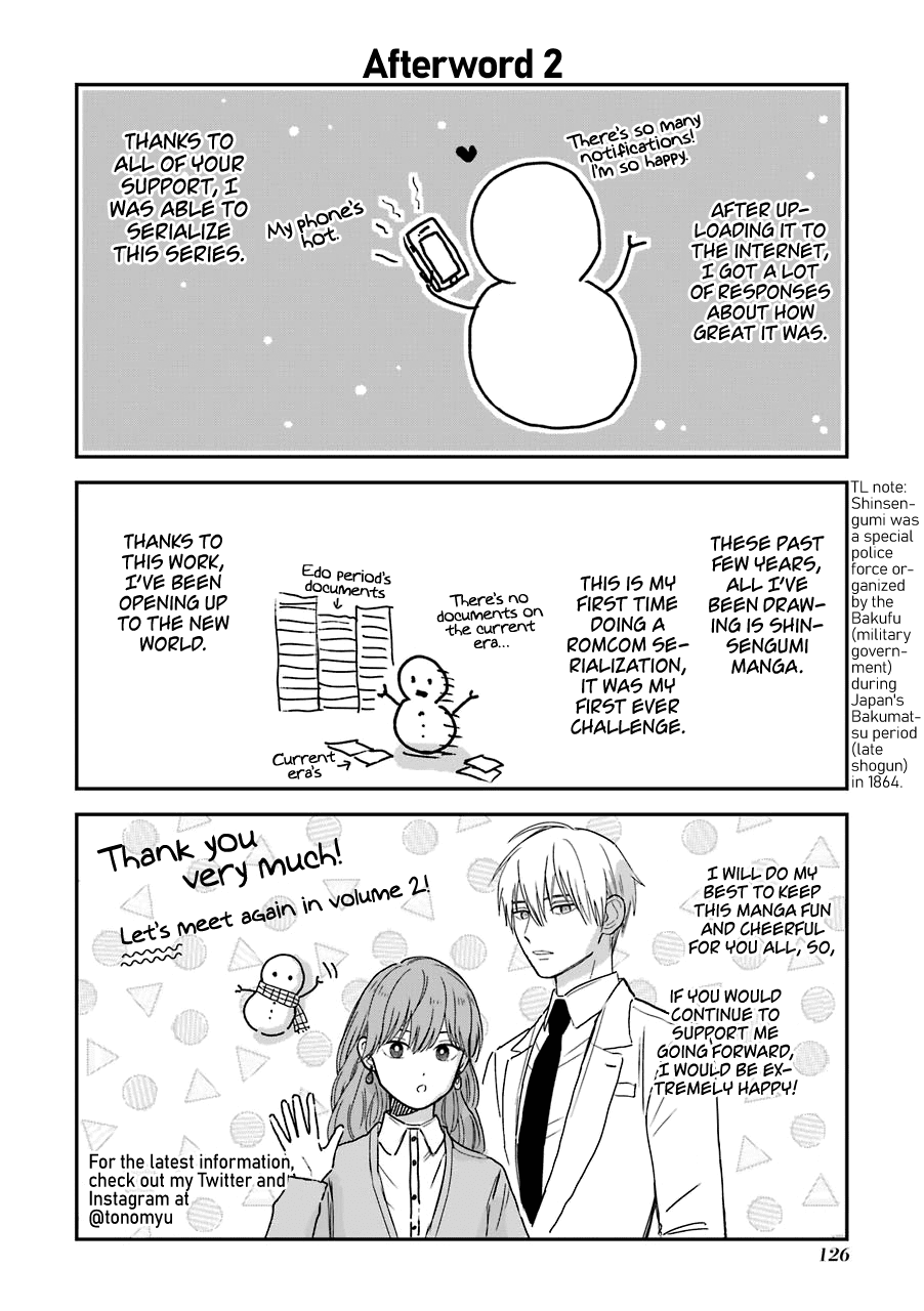 Ice Guy and the Cool Female Colleague chapter 15.5 - page 19