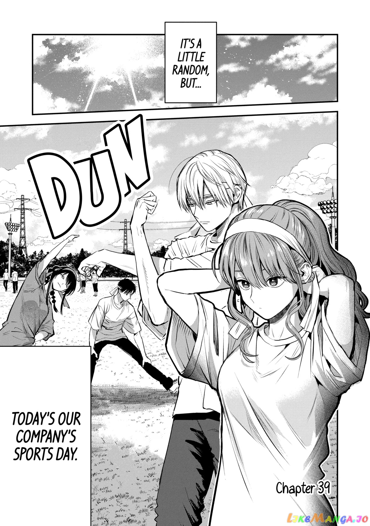 Ice Guy and the Cool Female Colleague chapter 39.1 - page 1