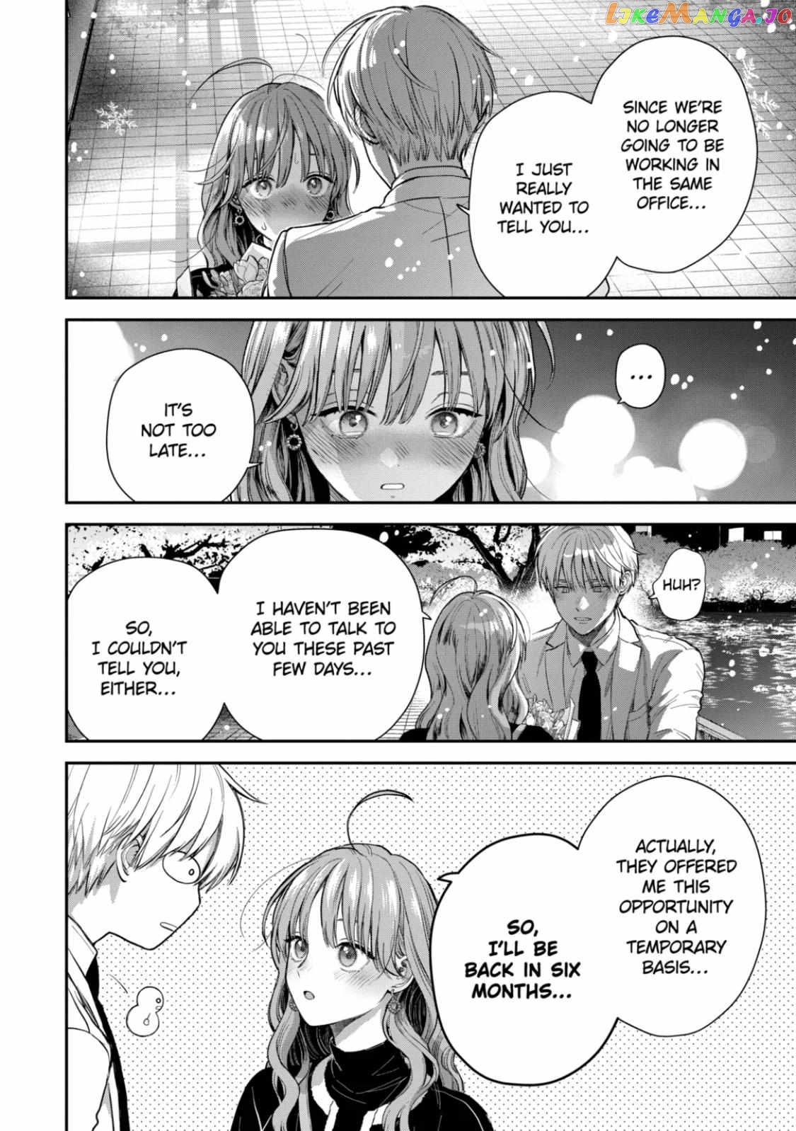 Ice Guy and the Cool Female Colleague Chapter 54.1 - page 9