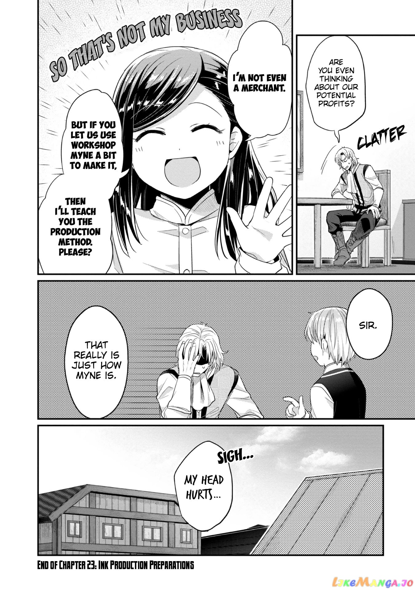 Ascendance of a Bookworm ~I'll Do Anything to Become a Librarian~ Part 2 「I'll Become a Shrine Maiden for Books!」 chapter 23 - page 21