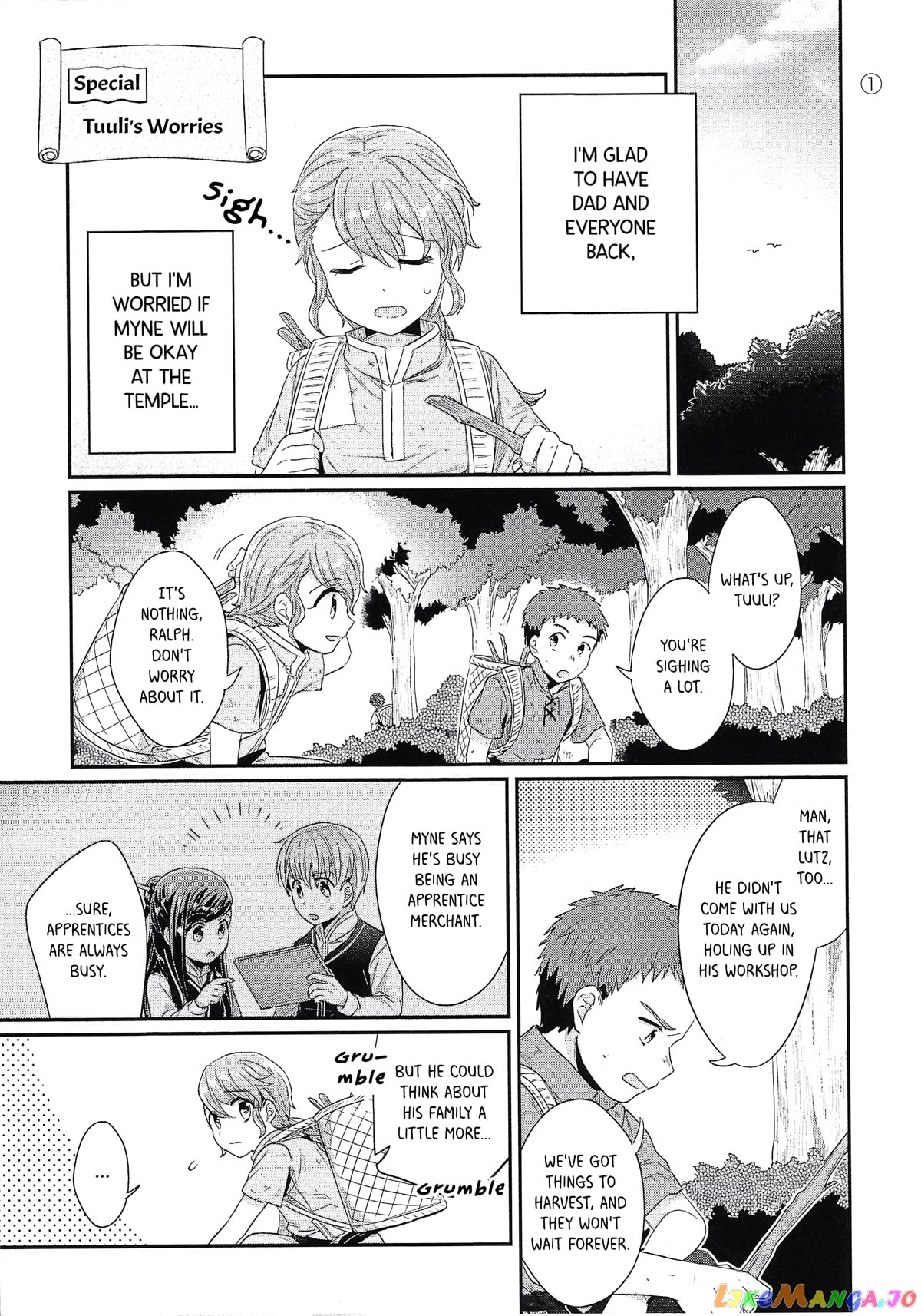 Ascendance of a Bookworm ~I'll Do Anything to Become a Librarian~ Part 2 「I'll Become a Shrine Maiden for Books!」 chapter 4.6 - page 1