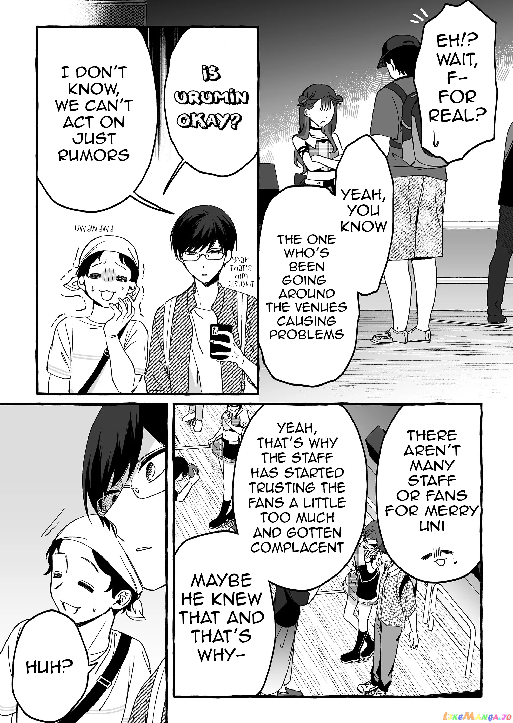 The Useless Idol and Her Only Fan in the World chapter 9 - page 4