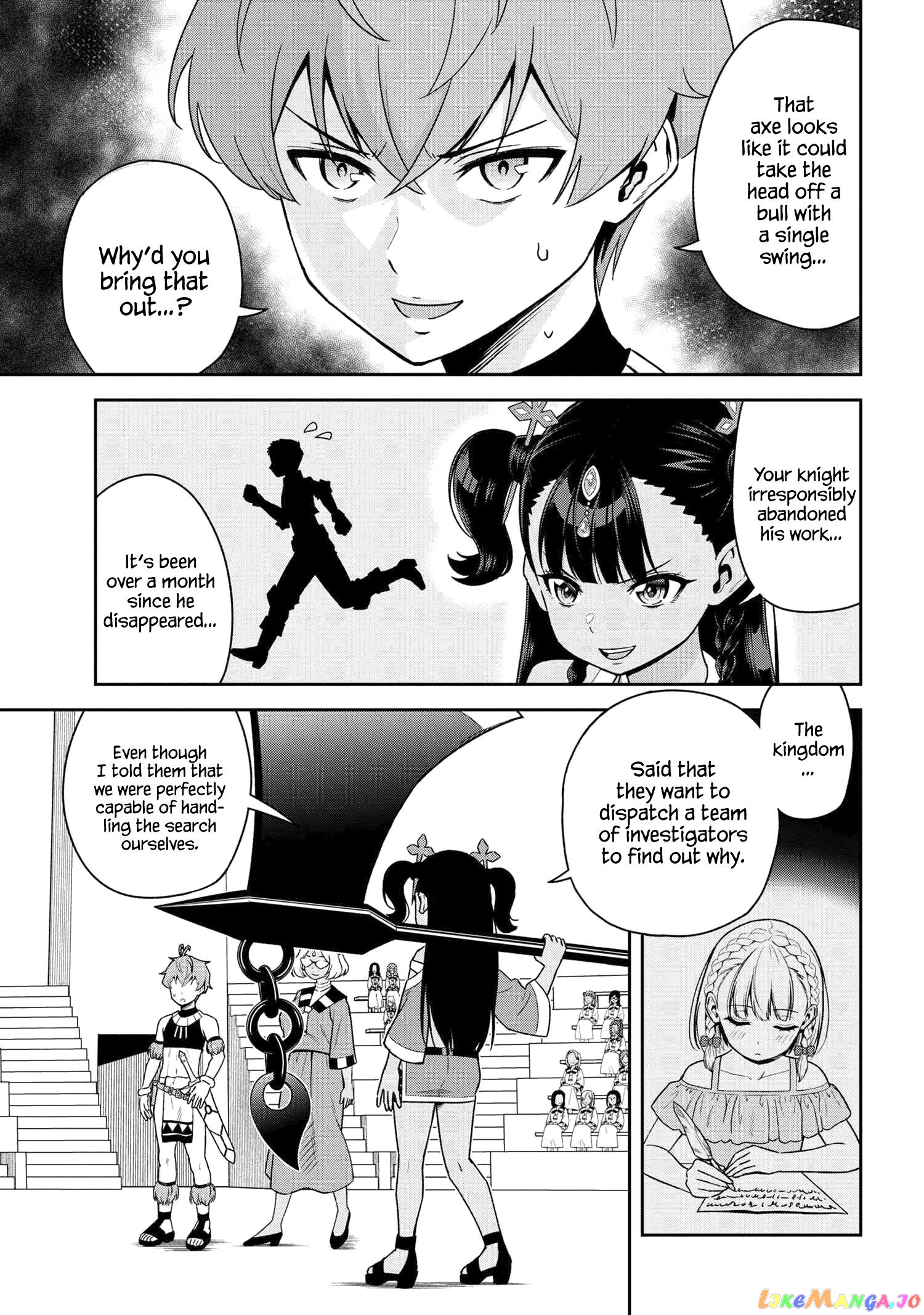 Older Elite Knight Is Cute Only in Front of Me chapter 34.3 - page 2