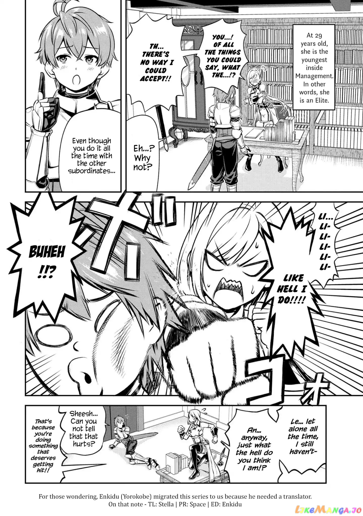 Older Elite Knight Is Cute Only in Front of Me chapter 1.1 - page 4