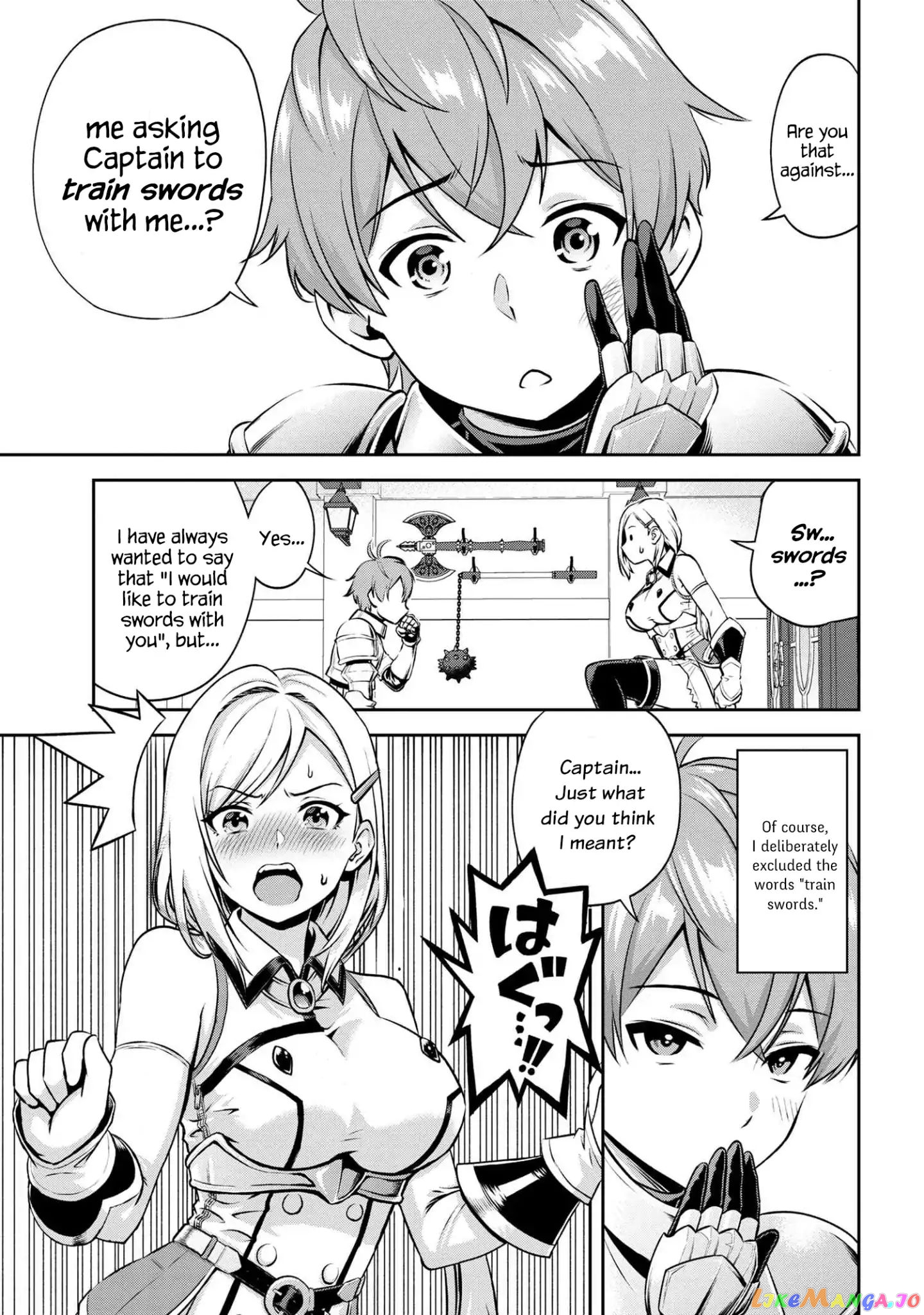 Older Elite Knight Is Cute Only in Front of Me chapter 1.1 - page 5