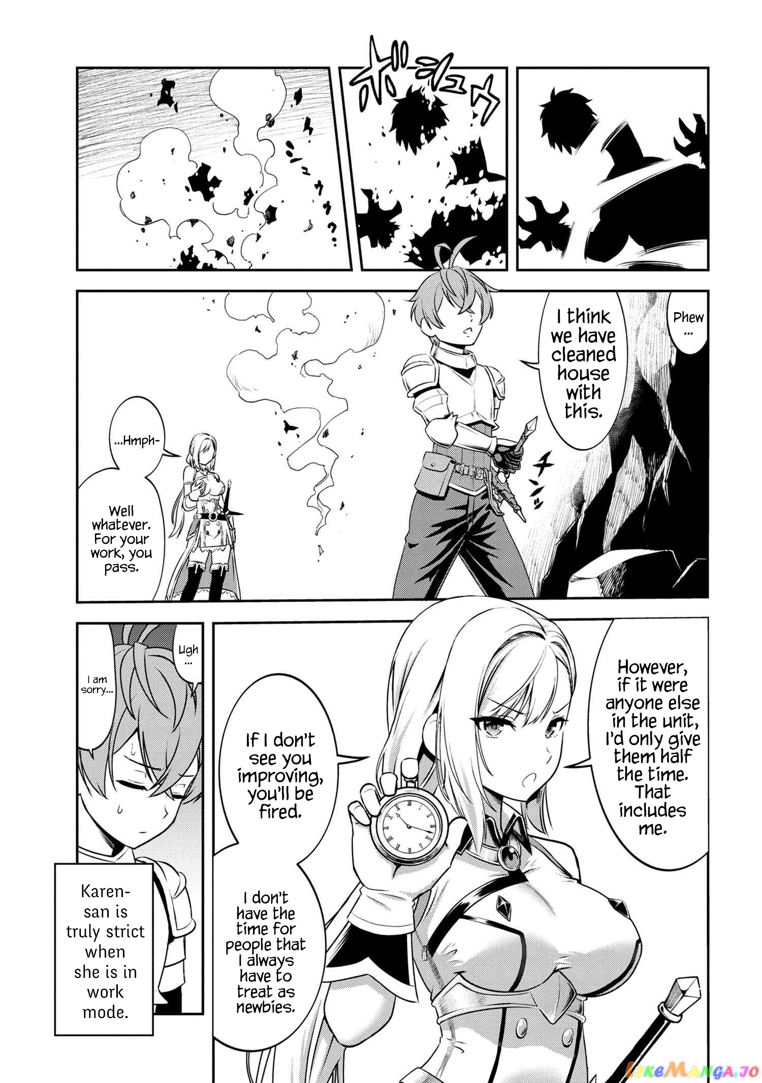 Older Elite Knight Is Cute Only in Front of Me chapter 2.1 - page 5