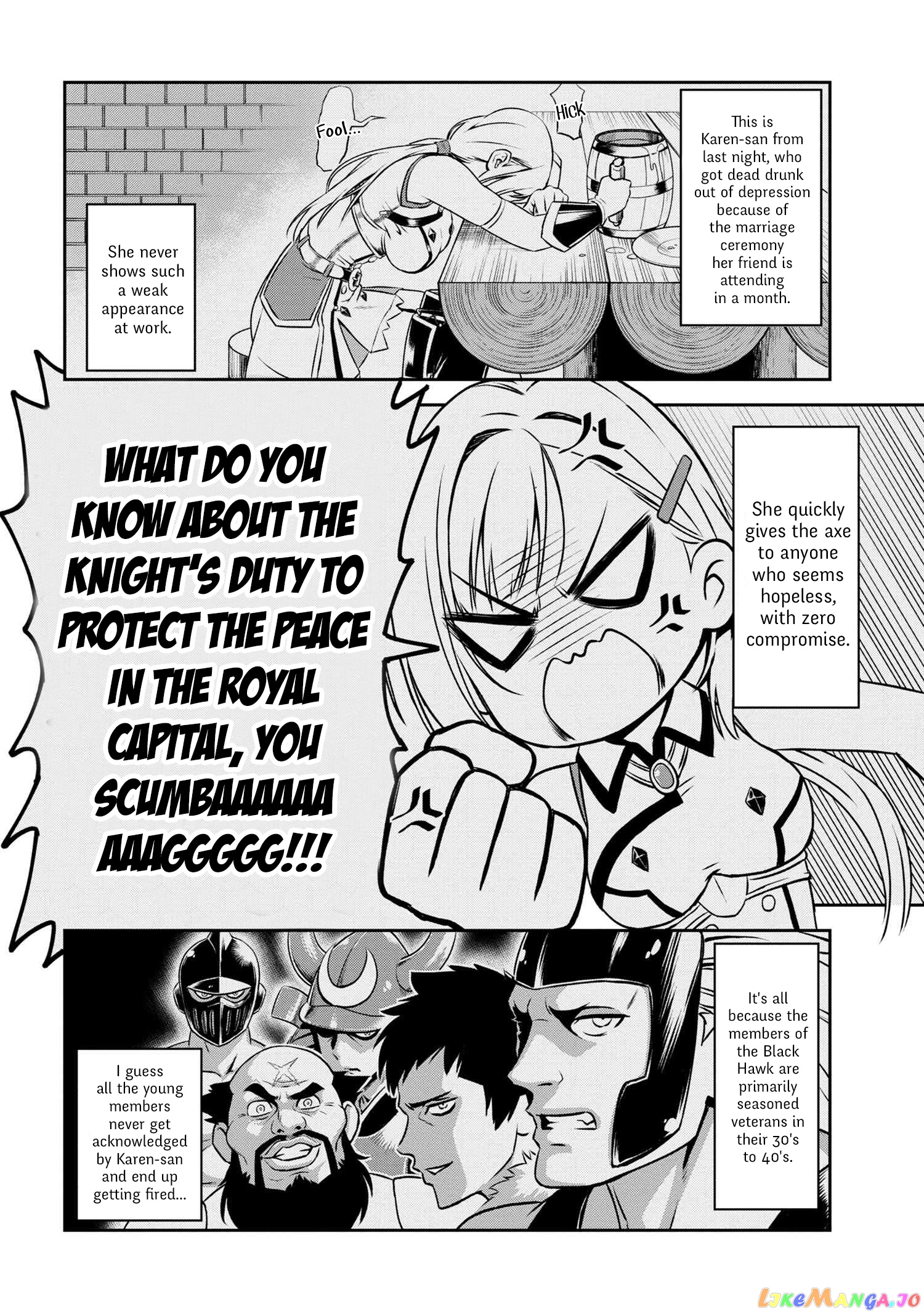 Older Elite Knight Is Cute Only in Front of Me chapter 2.1 - page 6