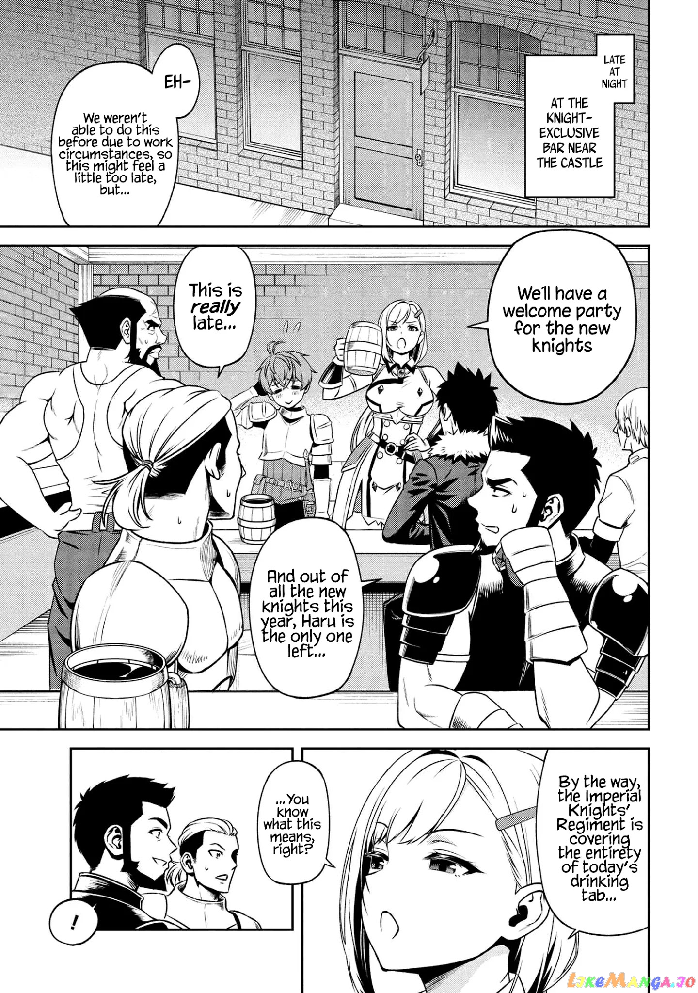Older Elite Knight Is Cute Only in Front of Me chapter 8.1 - page 1