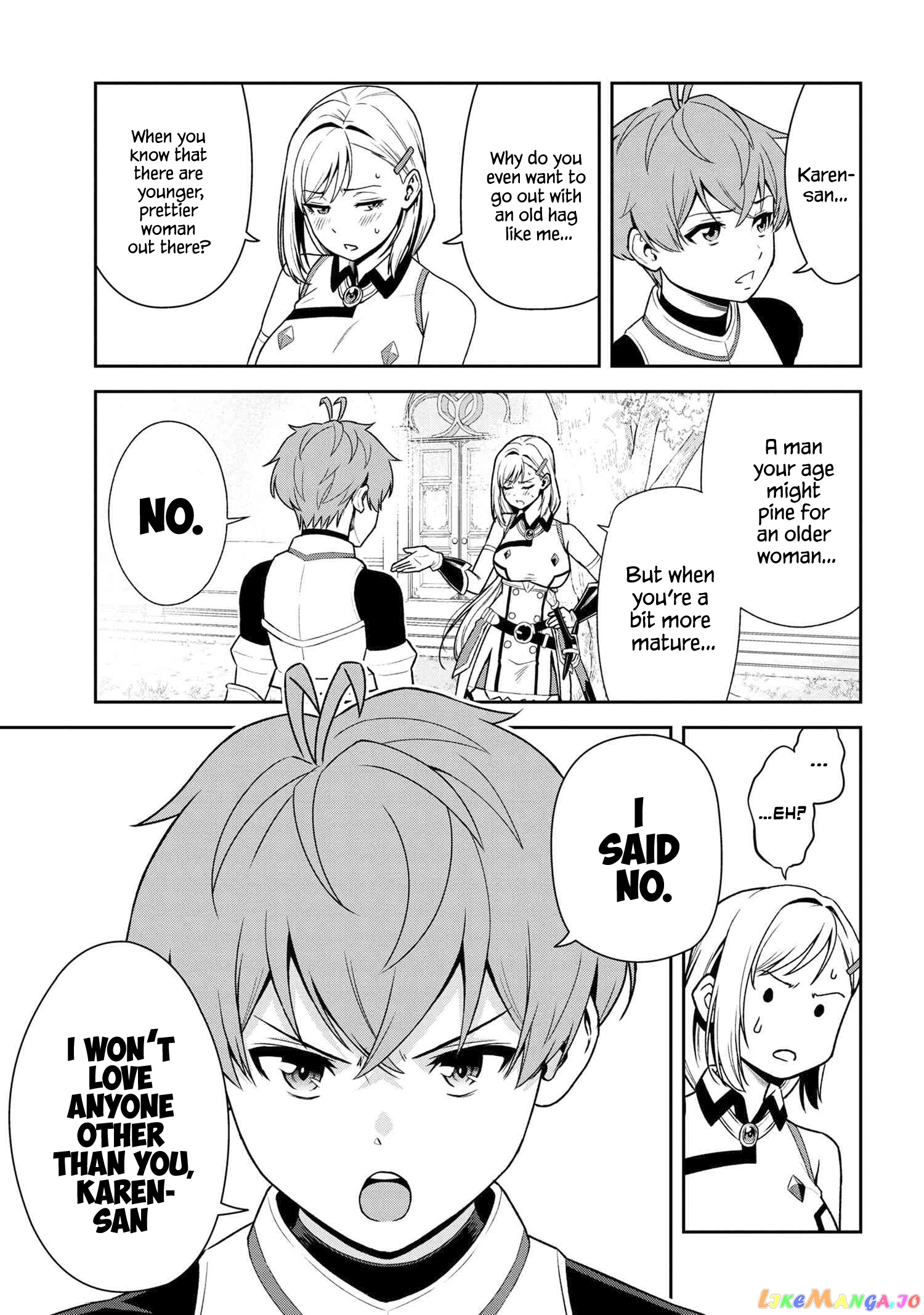 Older Elite Knight Is Cute Only in Front of Me chapter 25.2 - page 9