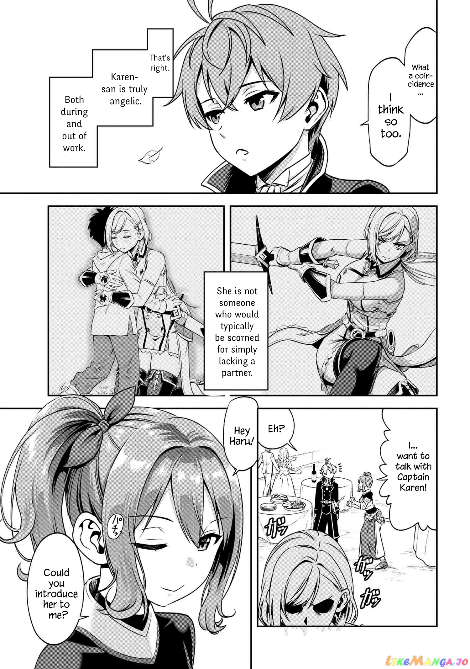 Older Elite Knight Is Cute Only in Front of Me chapter 3.2 - page 4