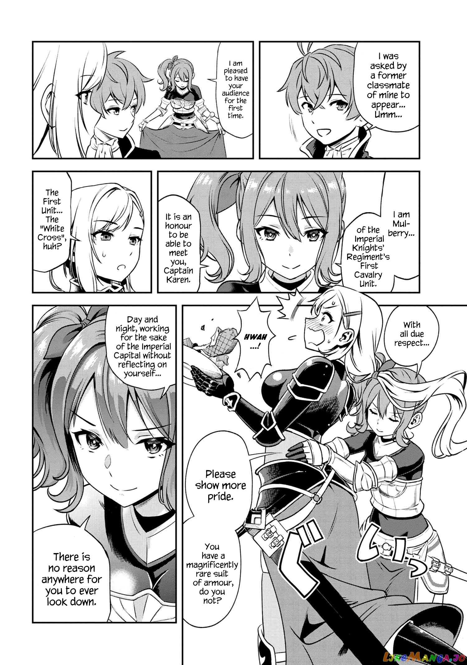 Older Elite Knight Is Cute Only in Front of Me chapter 3.2 - page 7