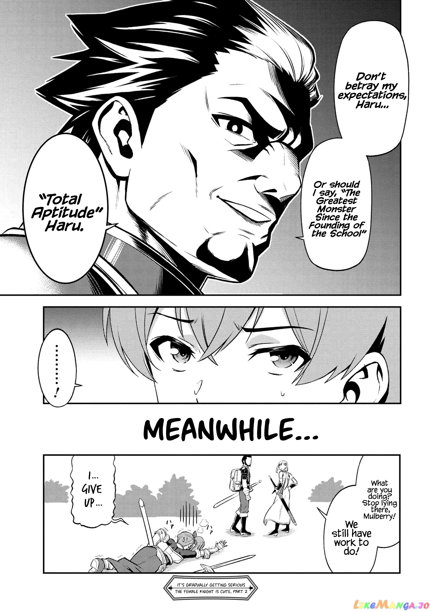 Older Elite Knight Is Cute Only in Front of Me chapter 9.2 - page 12