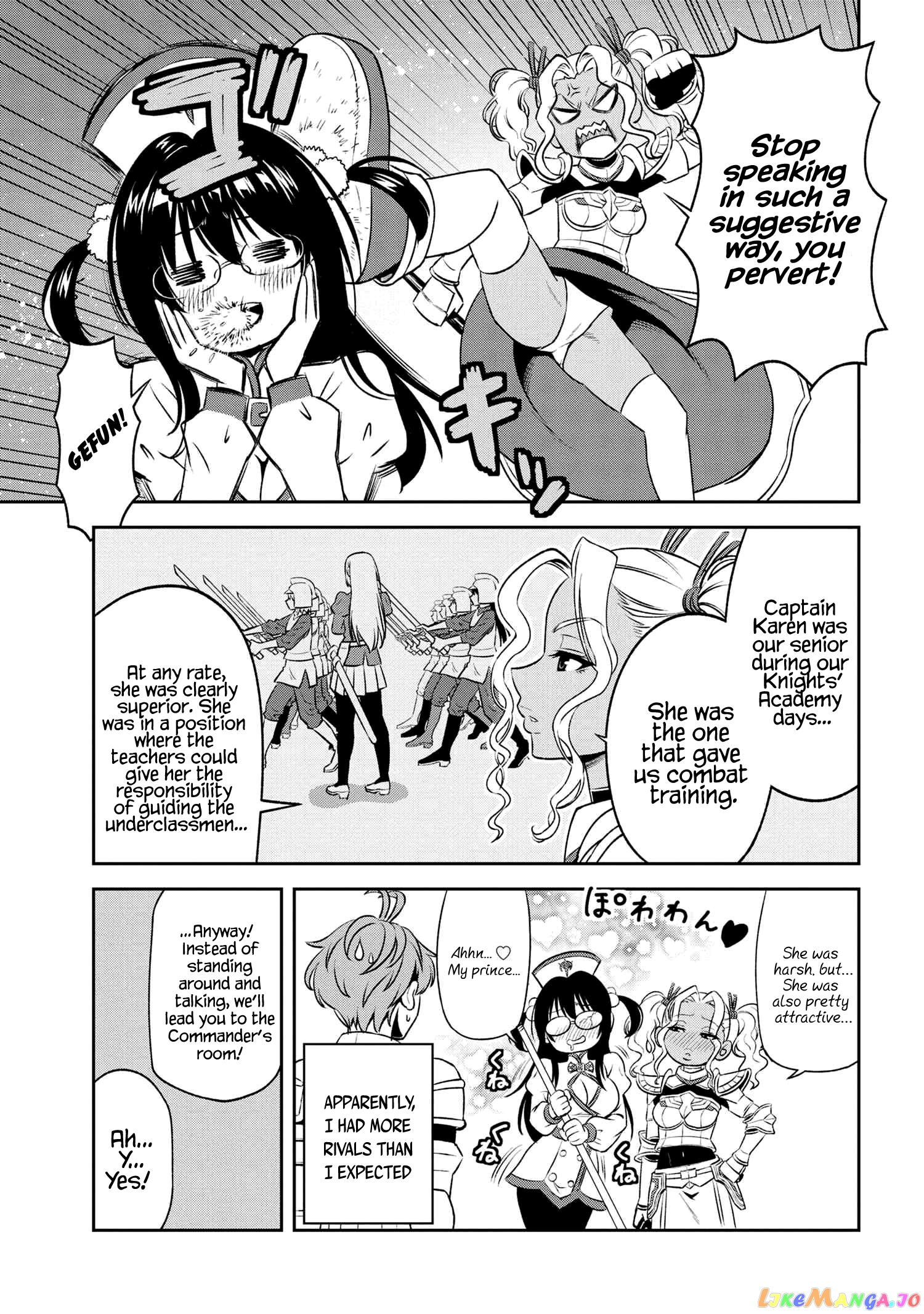 Older Elite Knight Is Cute Only in Front of Me chapter 9.2 - page 4