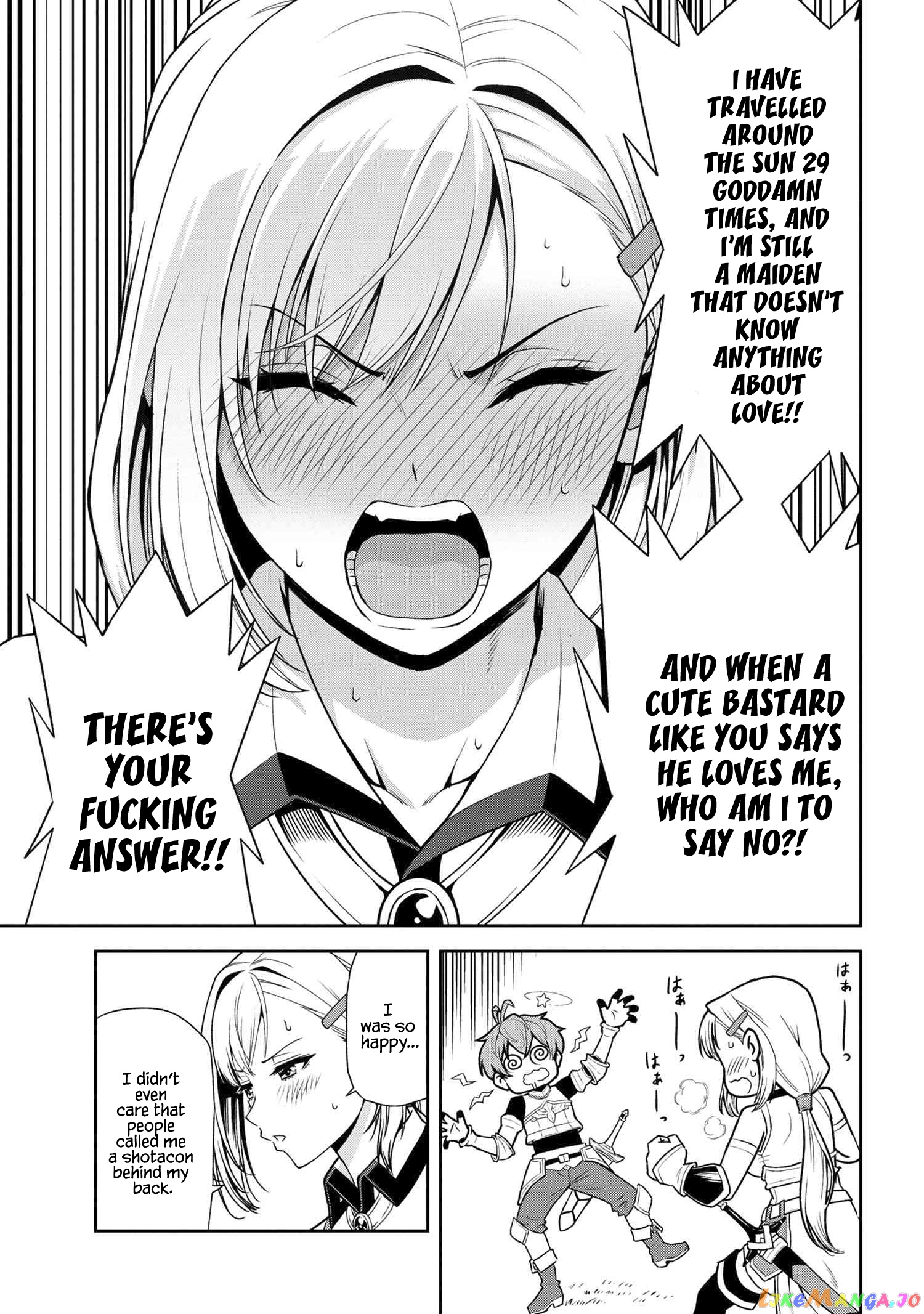 Older Elite Knight Is Cute Only in Front of Me chapter 25.3 - page 4