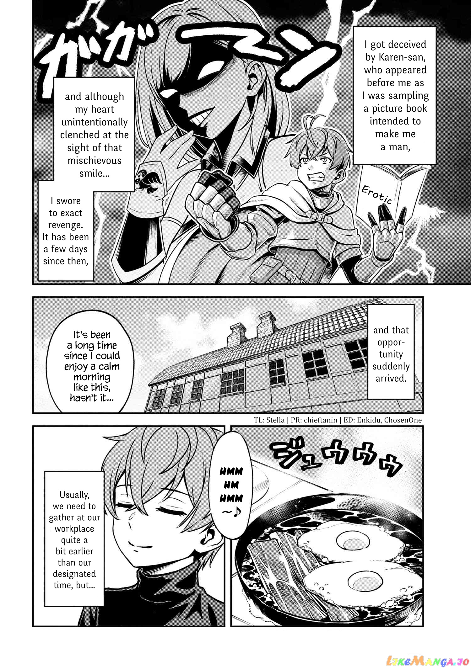Older Elite Knight Is Cute Only in Front of Me chapter 4.2 - page 1