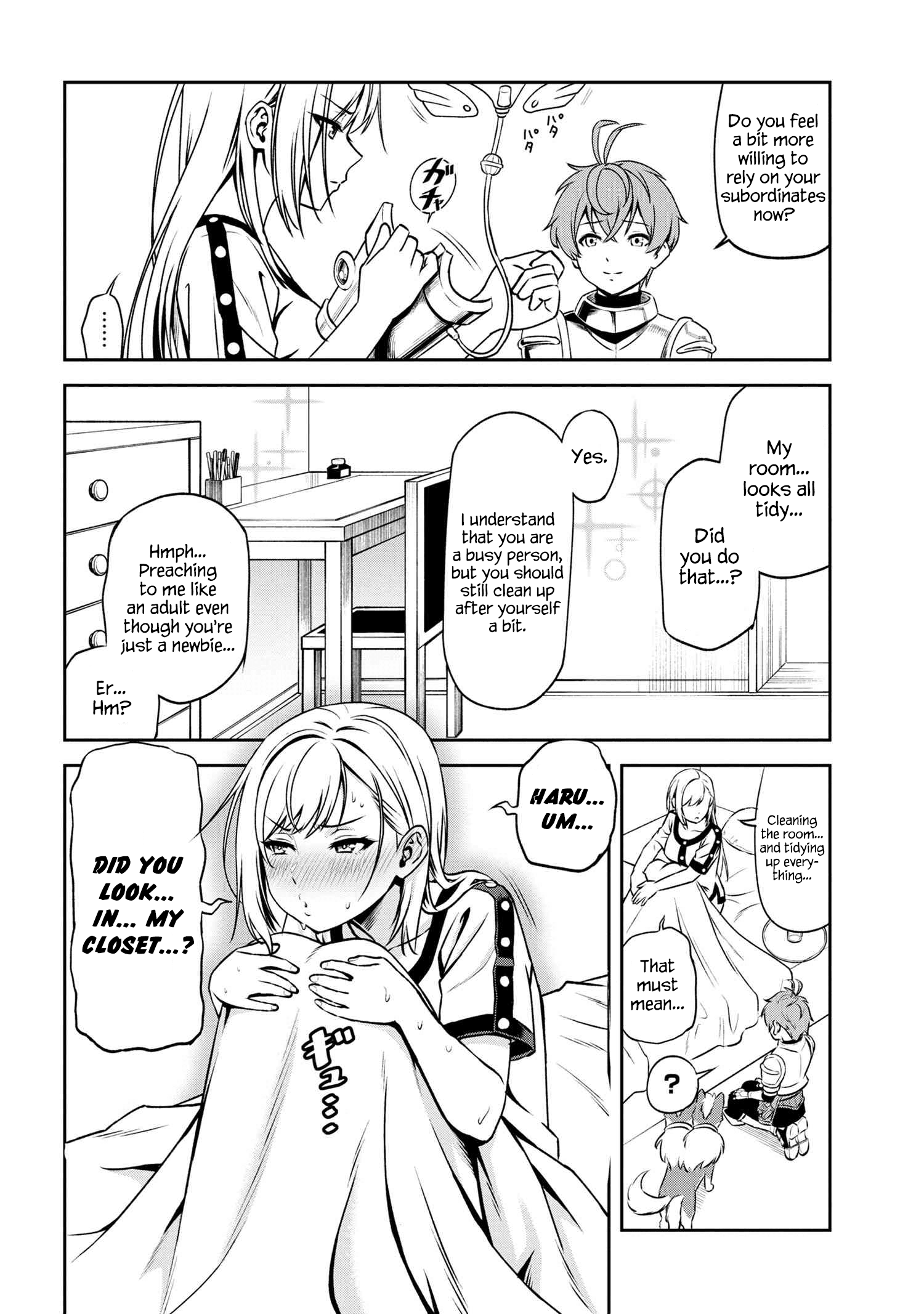 Older Elite Knight Is Cute Only in Front of Me chapter 5.2 - page 17