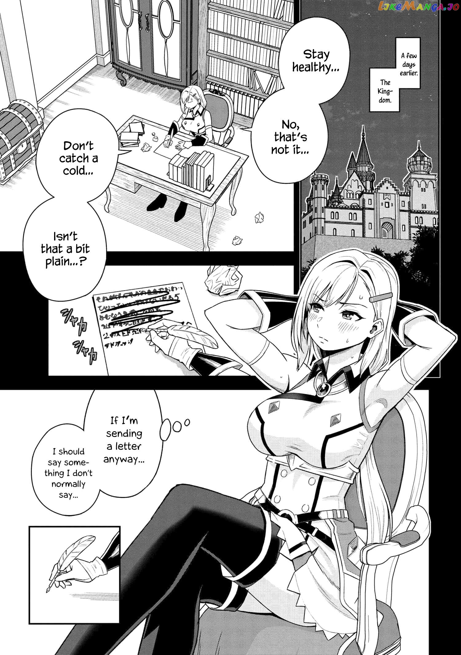 Older Elite Knight Is Cute Only in Front of Me Chapter 35.1 - page 1