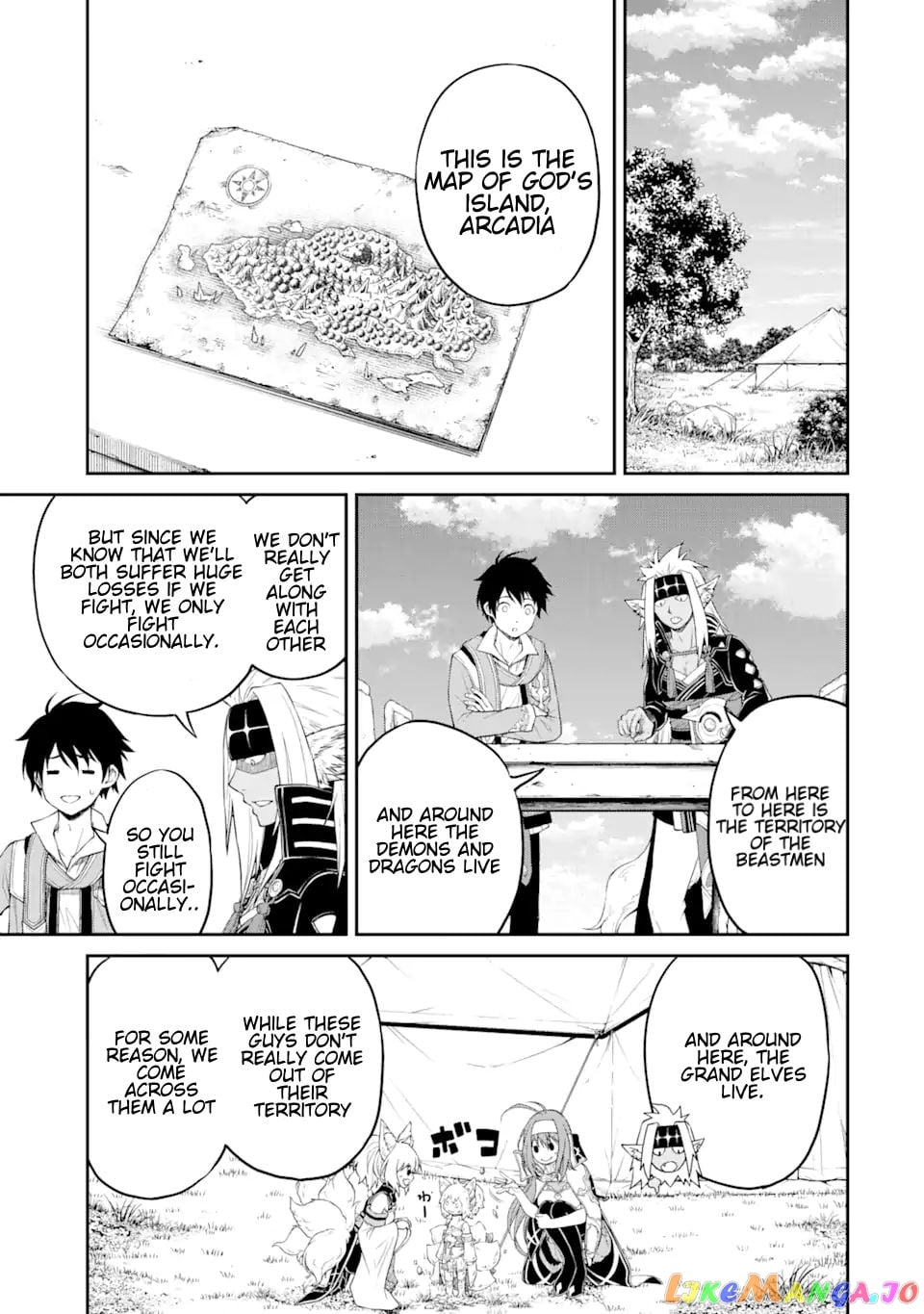 I Was Reincarnated on an Island Where the Strongest Species Live So I Will Enjoy a Peaceful Life on This Island chapter 3.2 - page 9