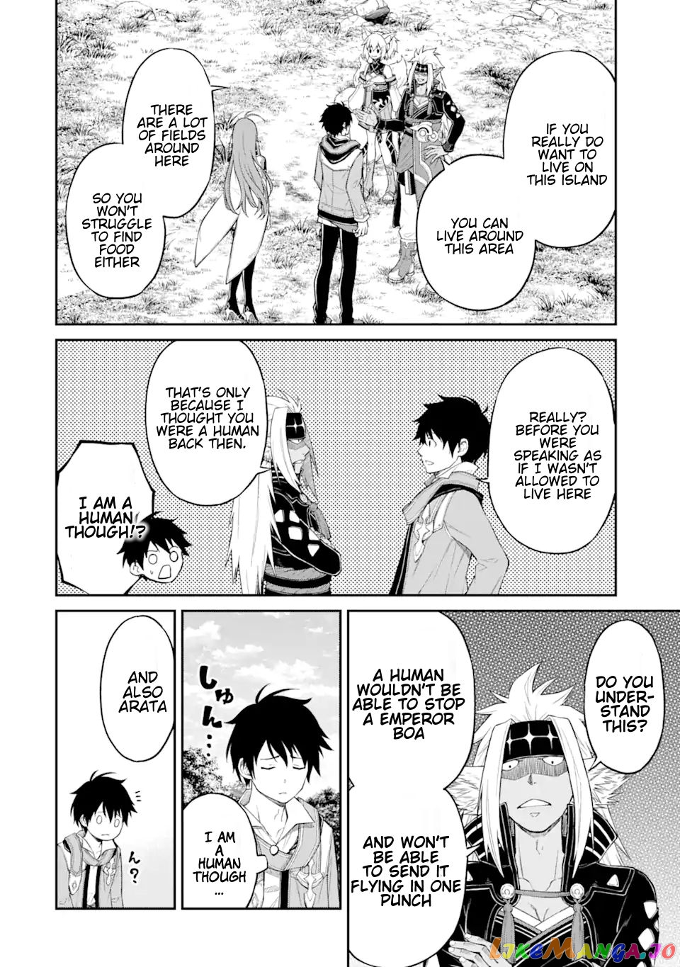 I Was Reincarnated on an Island Where the Strongest Species Live So I Will Enjoy a Peaceful Life on This Island chapter 4.1 - page 6
