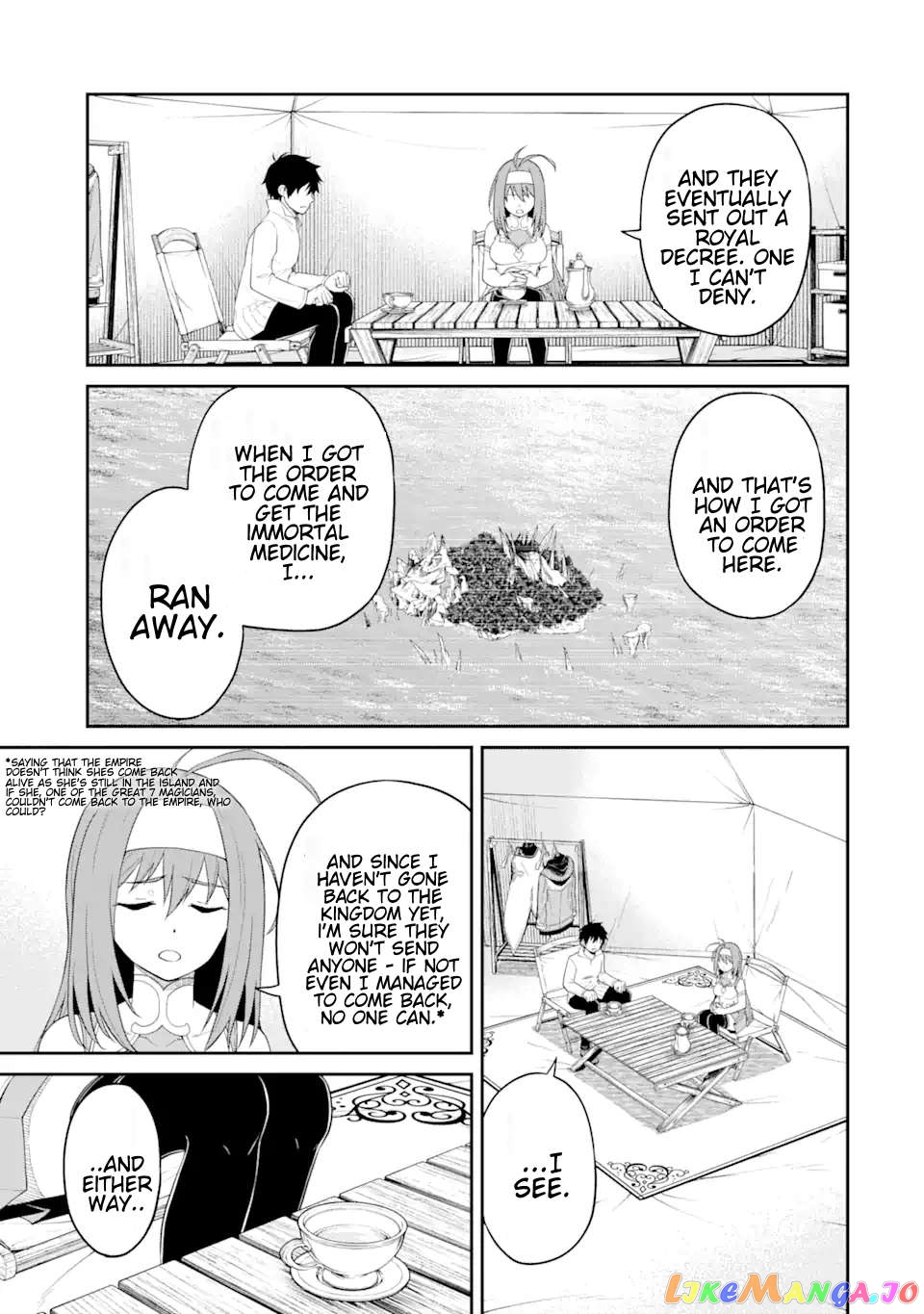 I Was Reincarnated on an Island Where the Strongest Species Live So I Will Enjoy a Peaceful Life on This Island chapter 10.2 - page 6