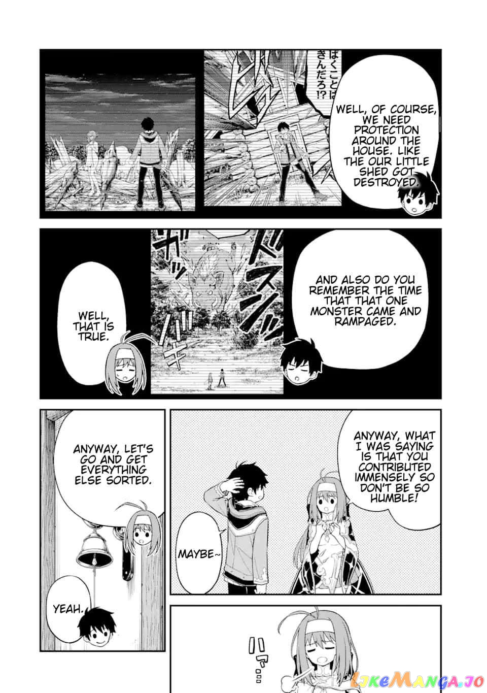 I Was Reincarnated on an Island Where the Strongest Species Live So I Will Enjoy a Peaceful Life on This Island chapter 12.1 - page 12