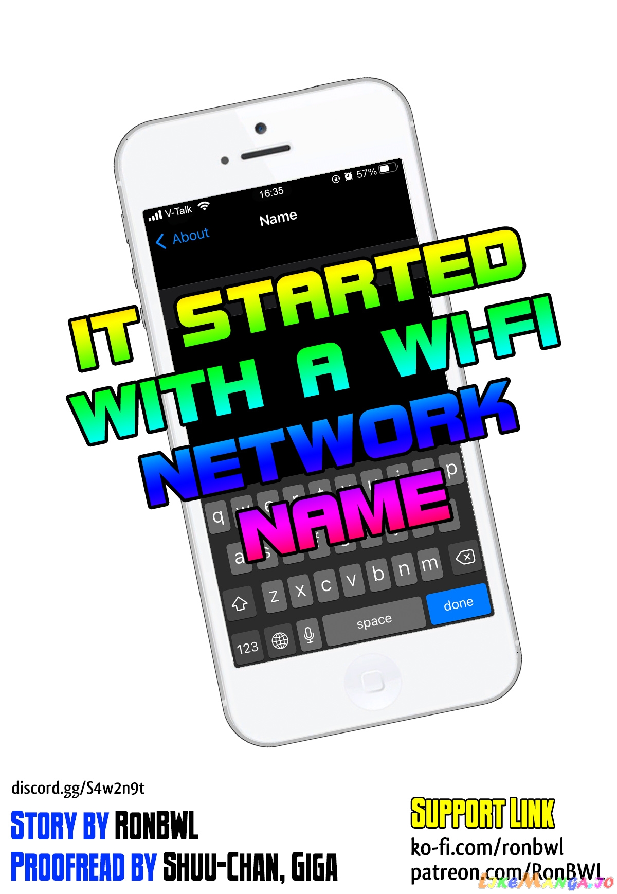 It Started With A Wi-Fi Network Name chapter 29 - page 1