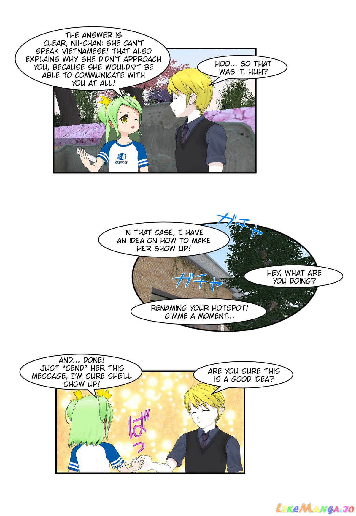 It Started With A Wi-Fi Network Name chapter 3 - page 8