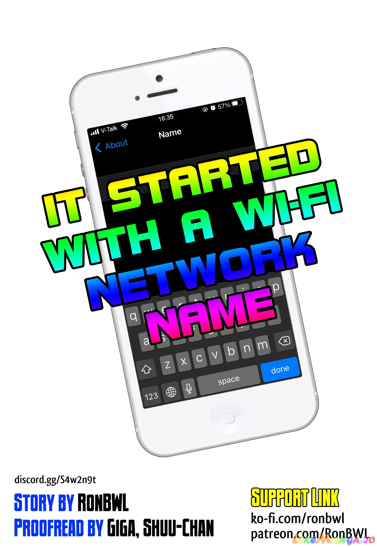 It Started With A Wi-Fi Network Name chapter 10 - page 1