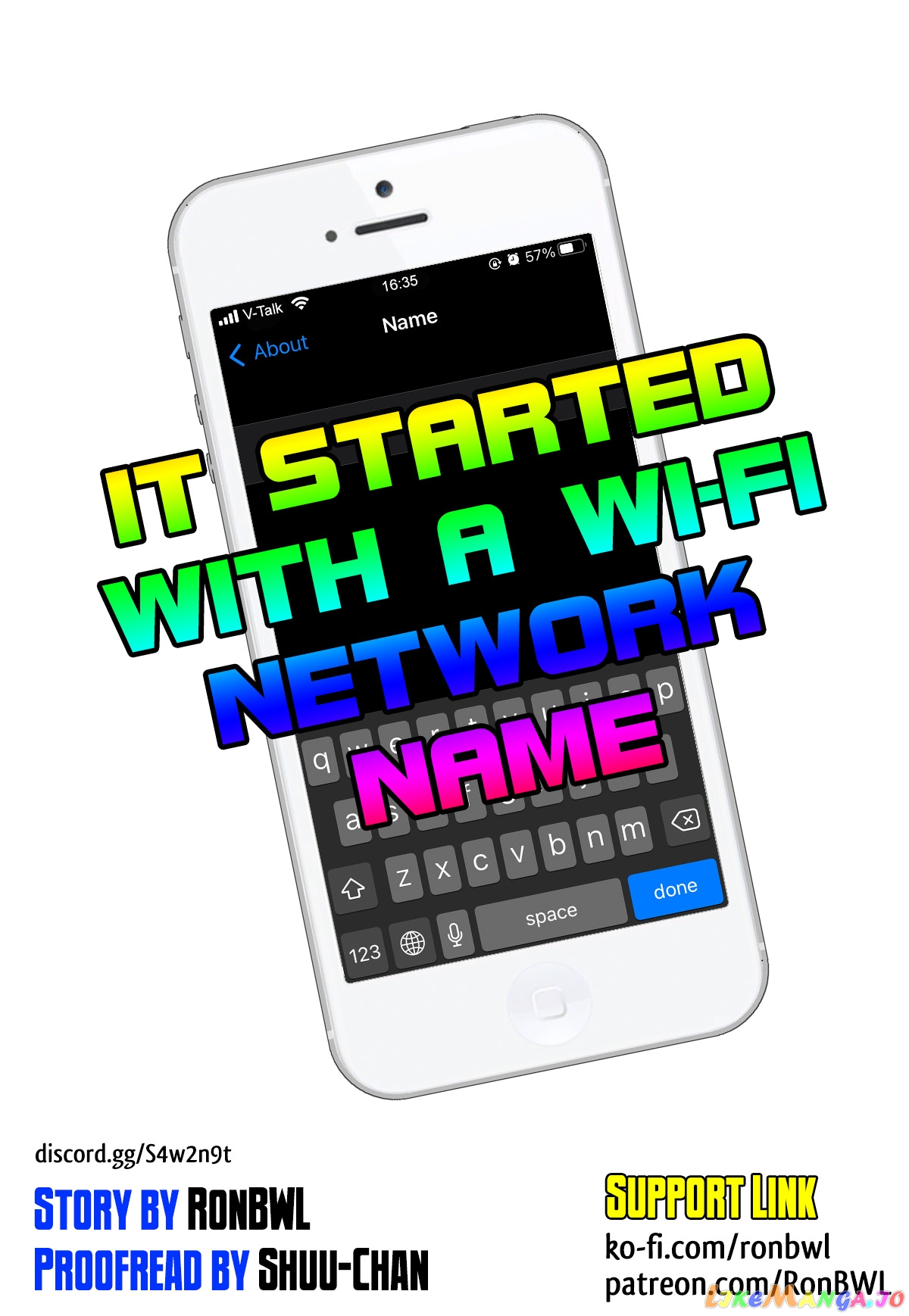 It Started With A Wi-Fi Network Name chapter 12 - page 1