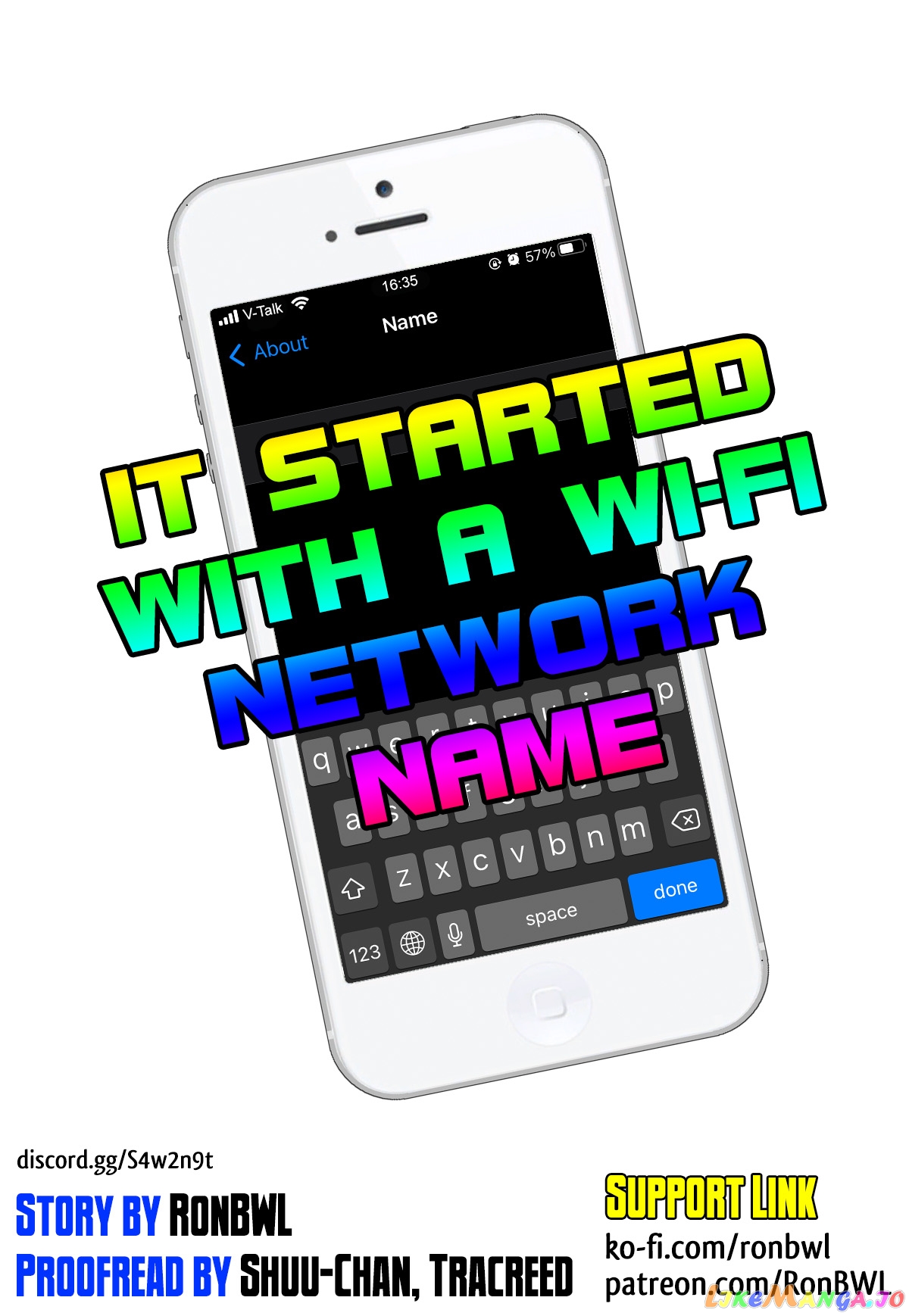 It Started With A Wi-Fi Network Name chapter 21 - page 1