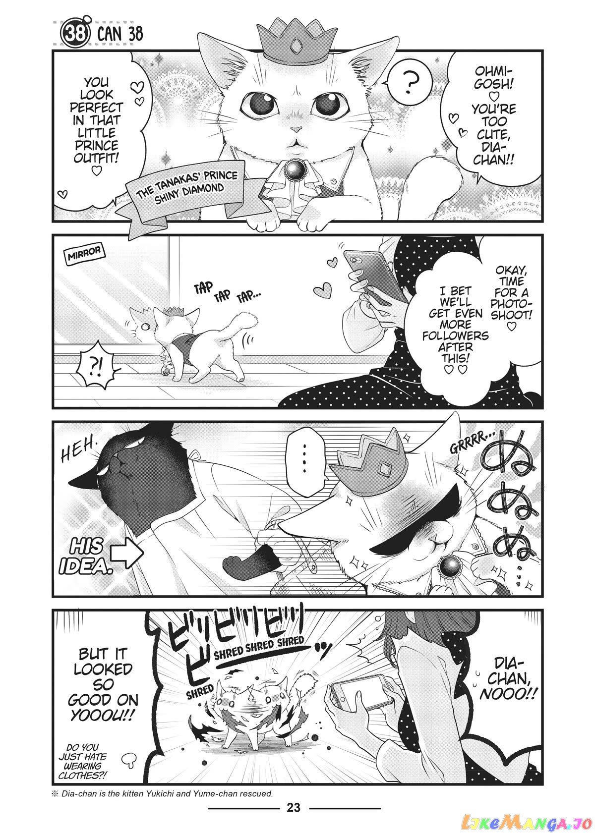 The Deceitful Cat Is Depressed Again Today chapter 38 - page 1