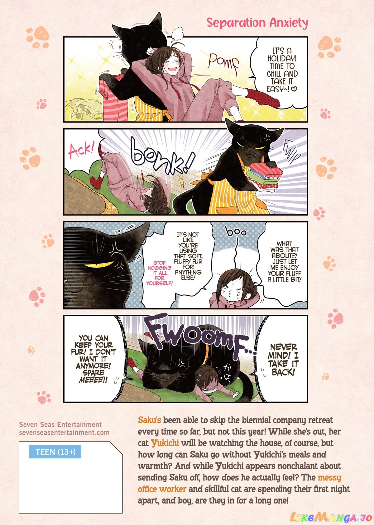 The Deceitful Cat Is Depressed Again Today chapter 35.5 - page 18