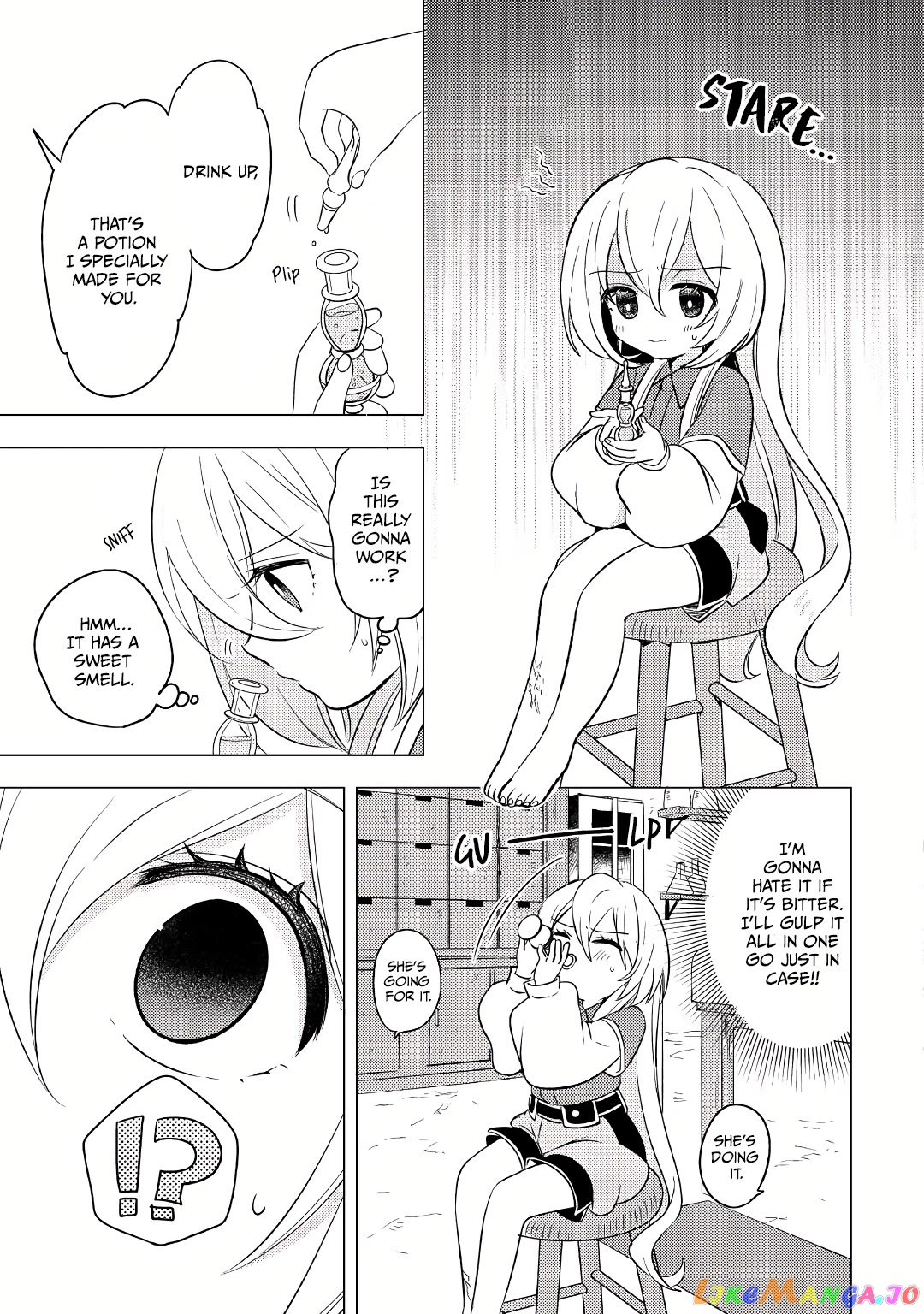 Blind Girl Isekai chapter 7 - page 15