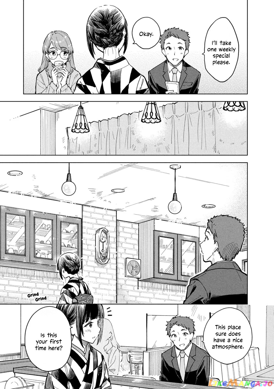 Coffee wo Shizuka ni chapter 13.1 - page 11