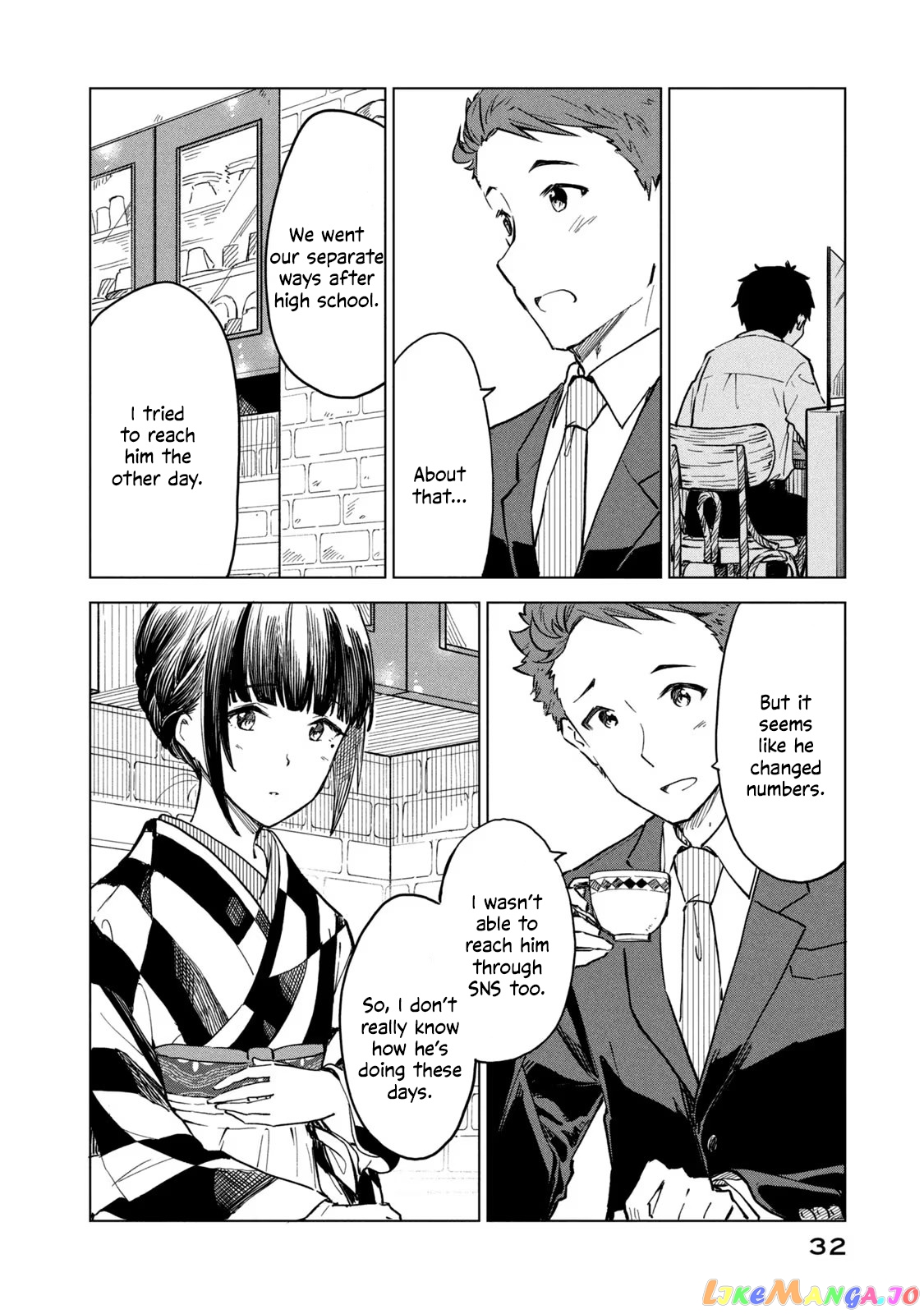 Coffee wo Shizuka ni chapter 13.1 - page 30