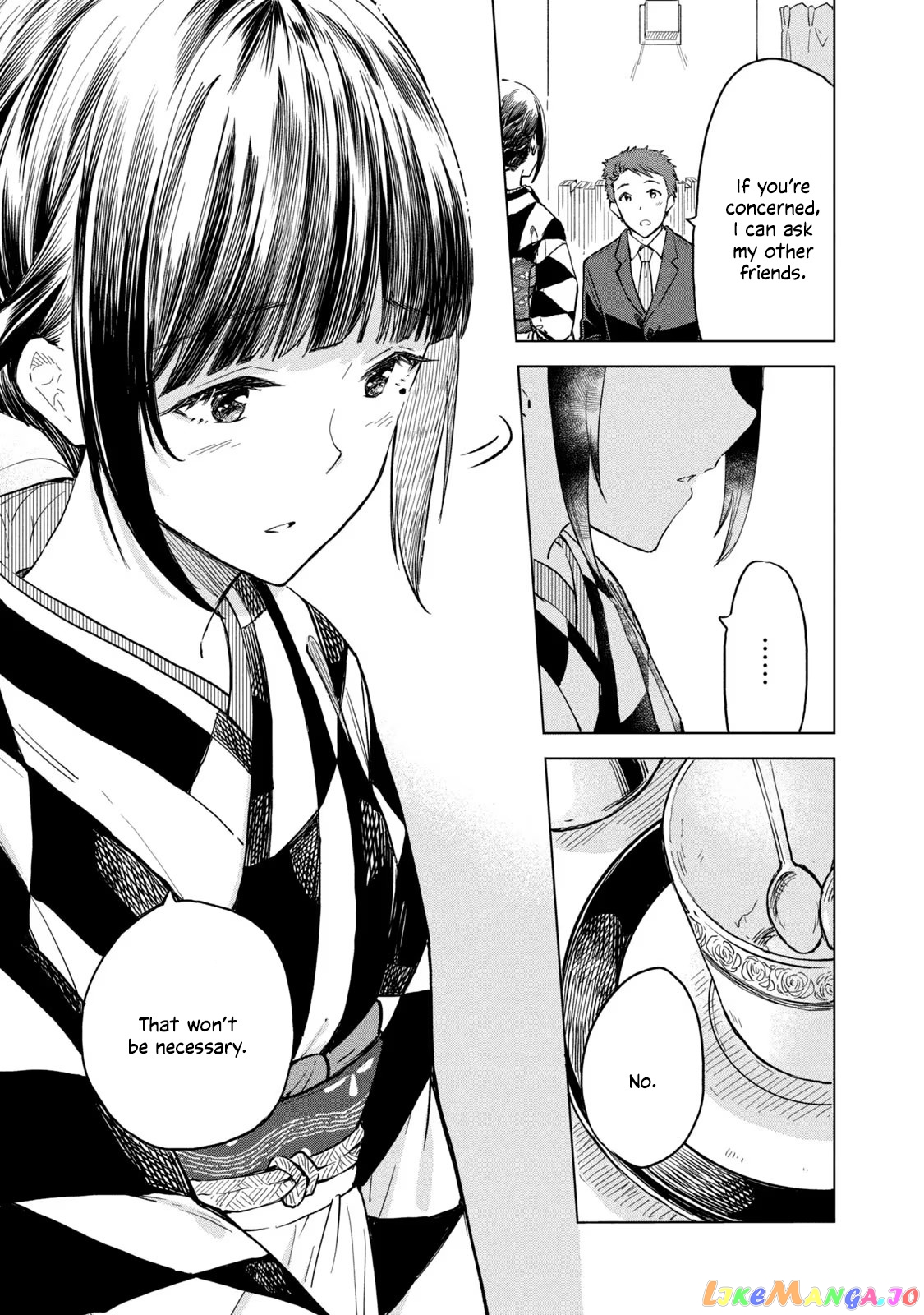 Coffee wo Shizuka ni chapter 13.1 - page 31